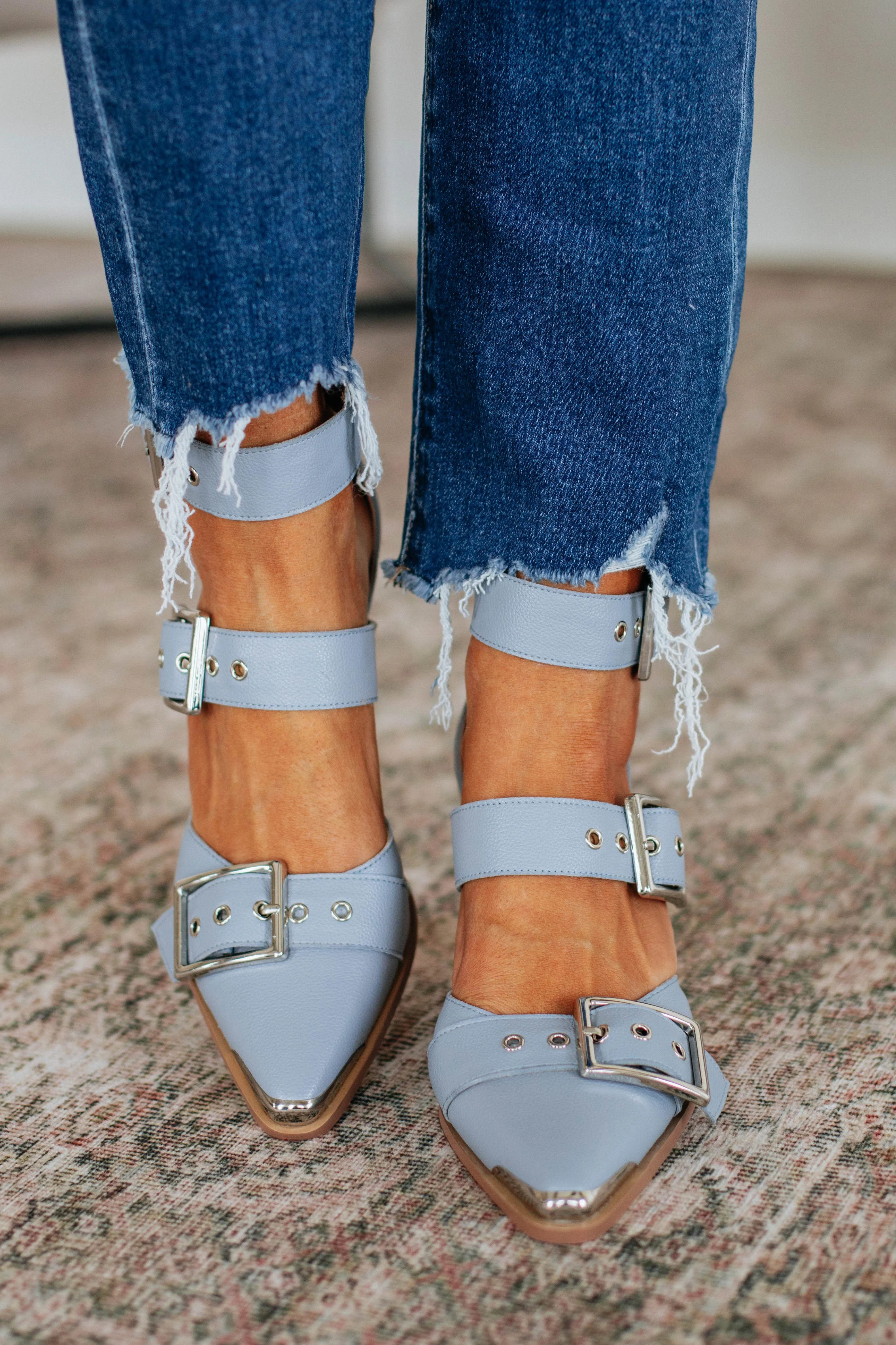 Proving My Point Heels - Slate Blue sold by Wild Oak Boutique product image thumbnail 3