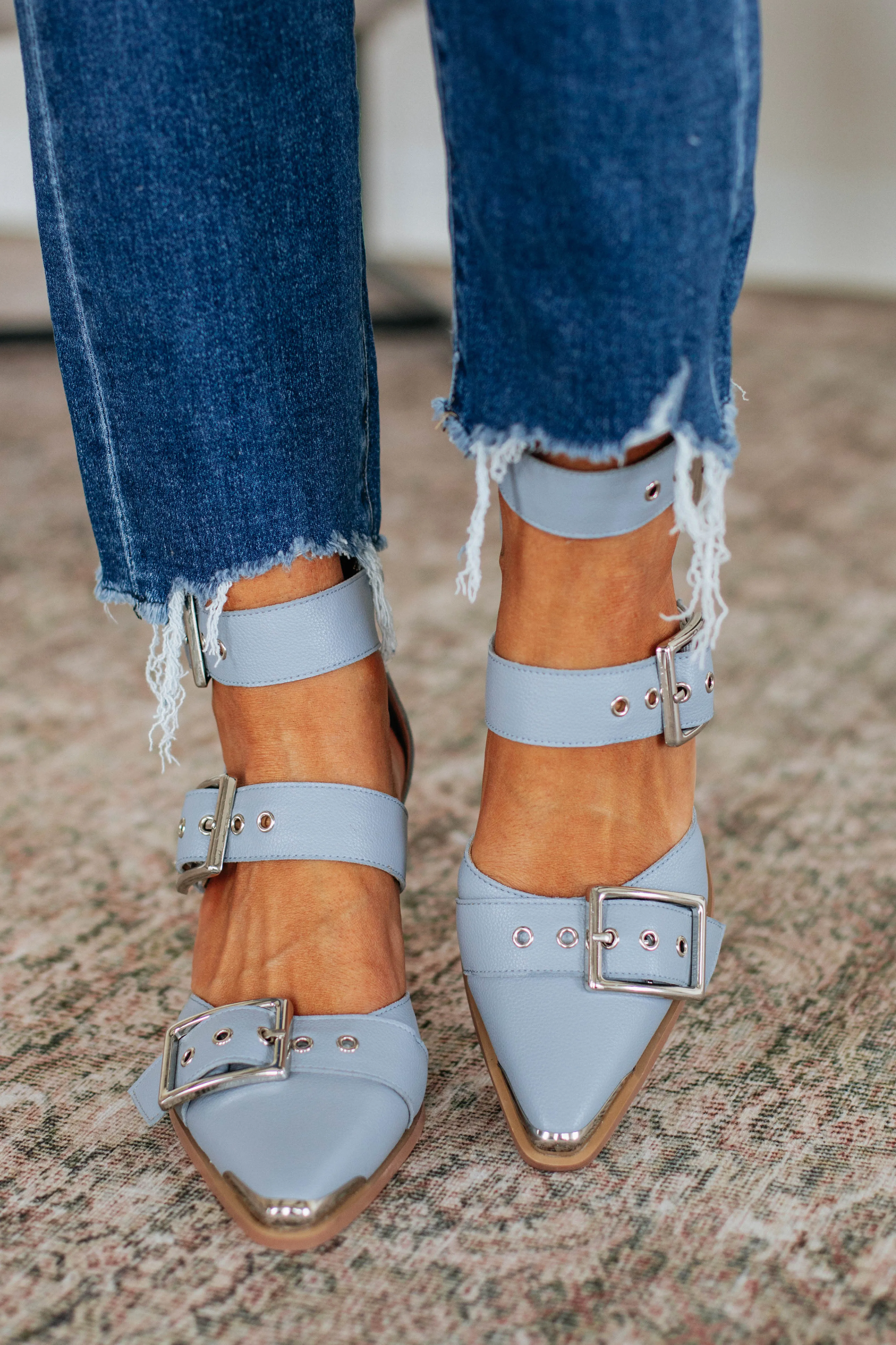 Proving My Point Heels - Slate Blue sold by Wild Oak Boutique product image thumbnail 5