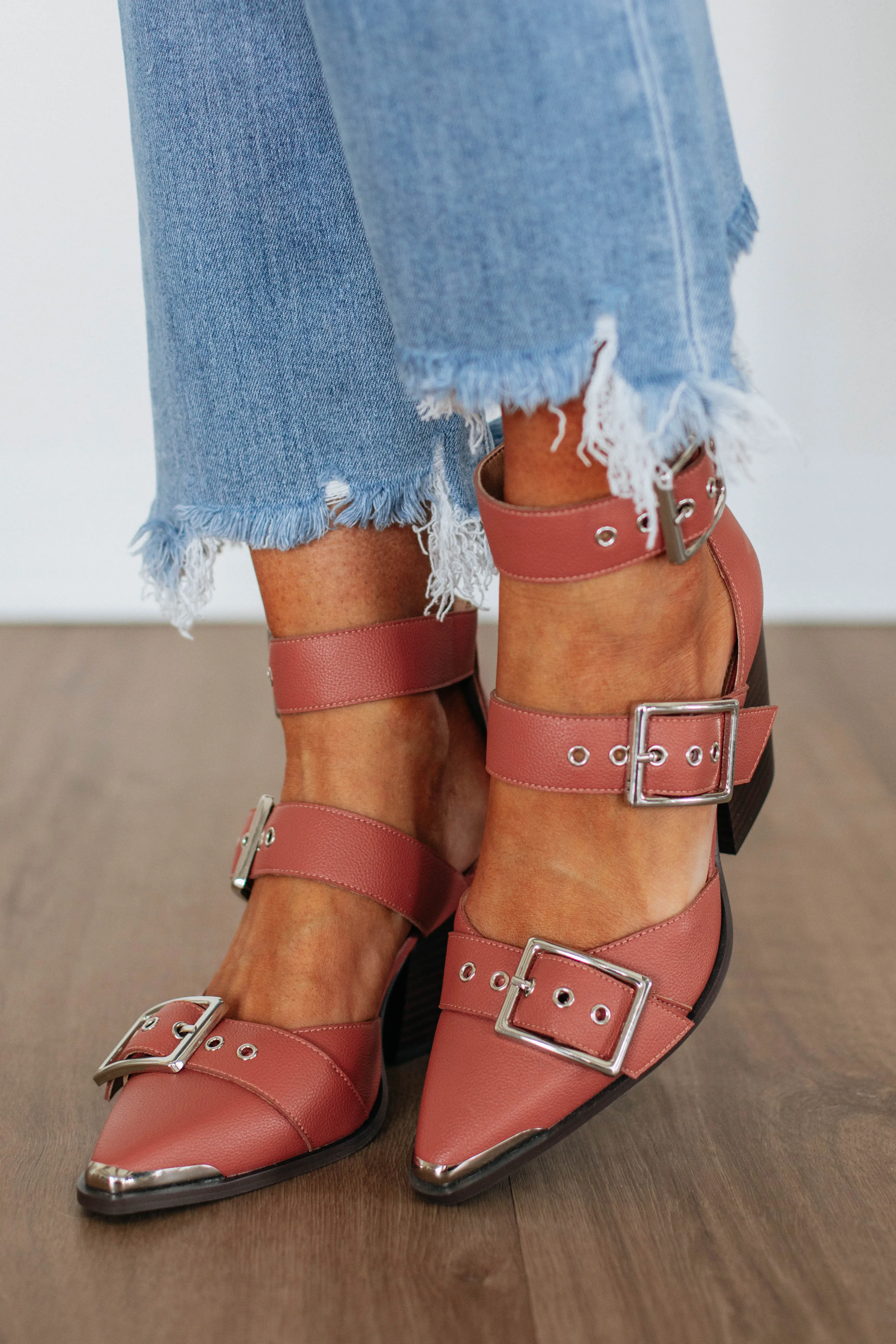 Proving My Point Heels - Mauve sold by Wild Oak Boutique