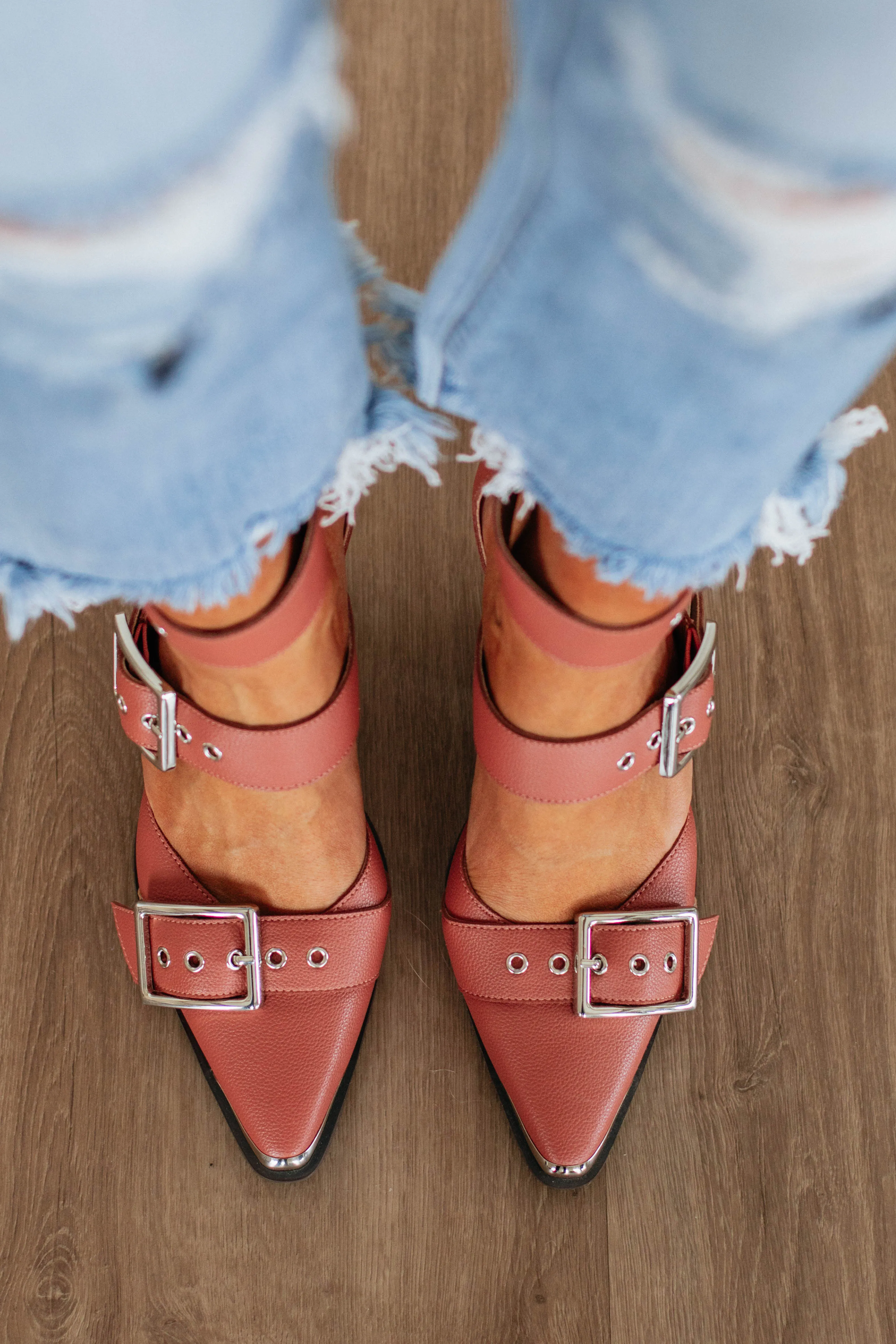 Proving My Point Heels - Mauve sold by Wild Oak Boutique product image thumbnail 4