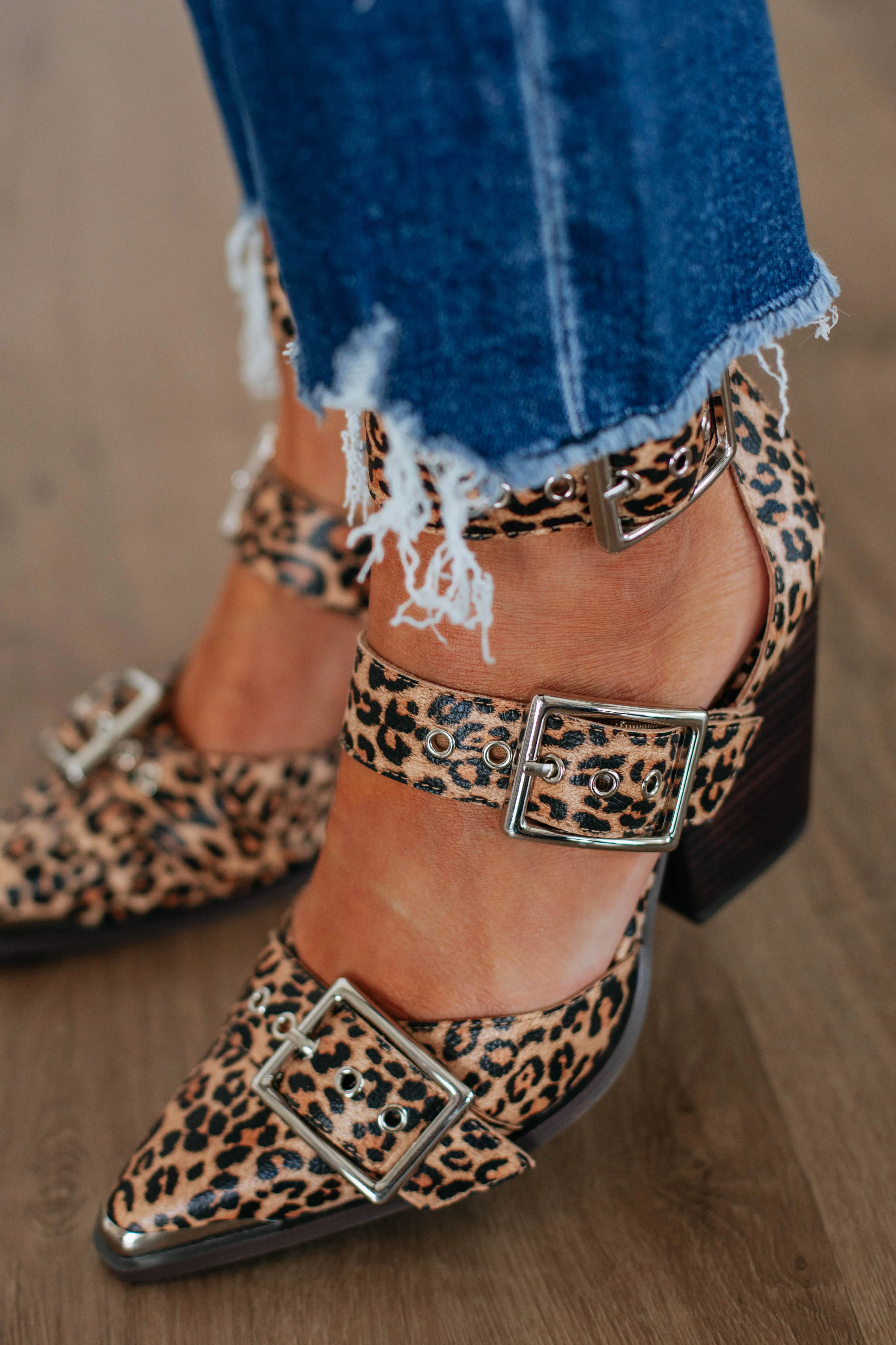 Proving My Point Heels - Leopard sold by Wild Oak Boutique product image thumbnail 2