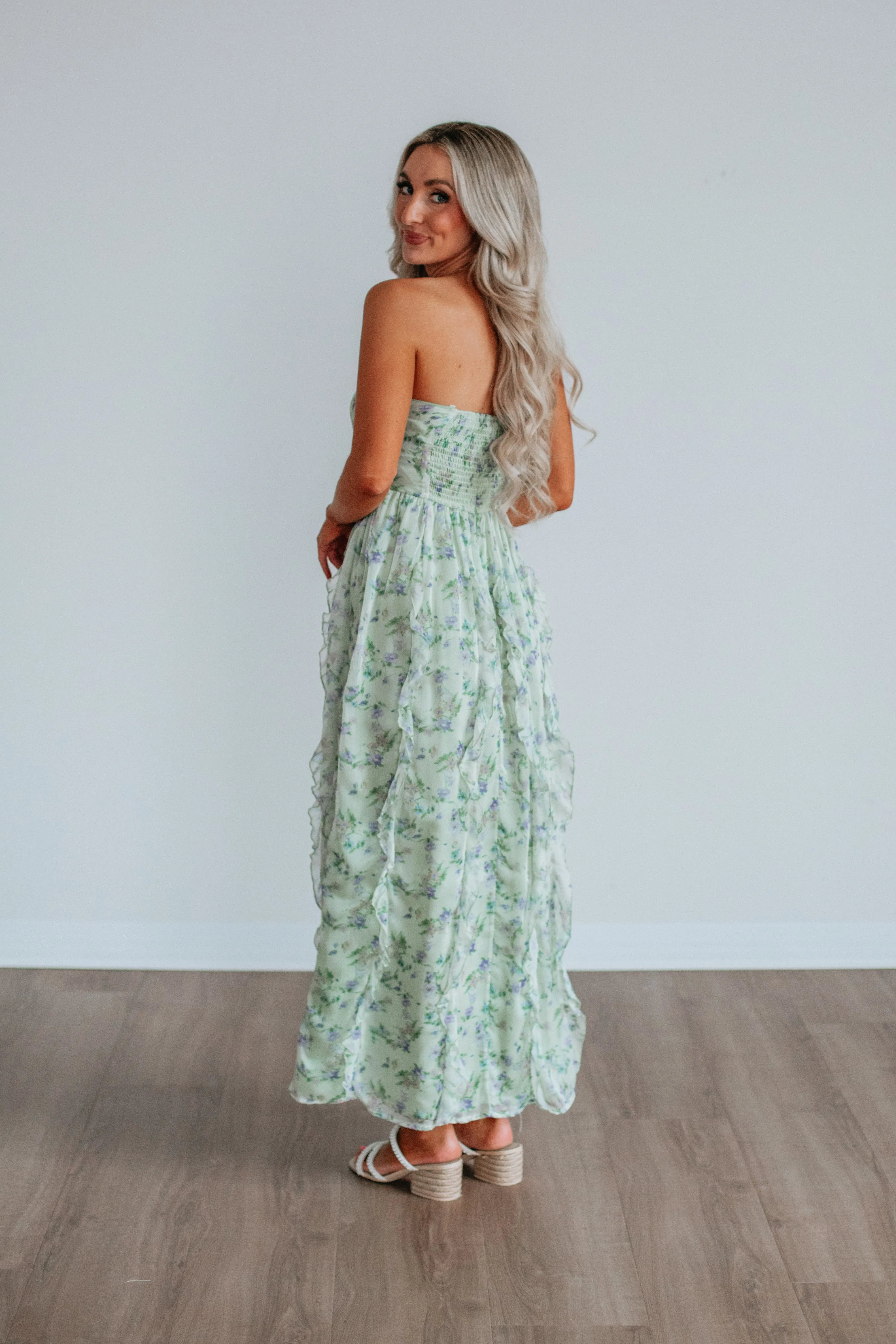 Melia Floral Dress sold by Wild Oak Boutique product image thumbnail 4