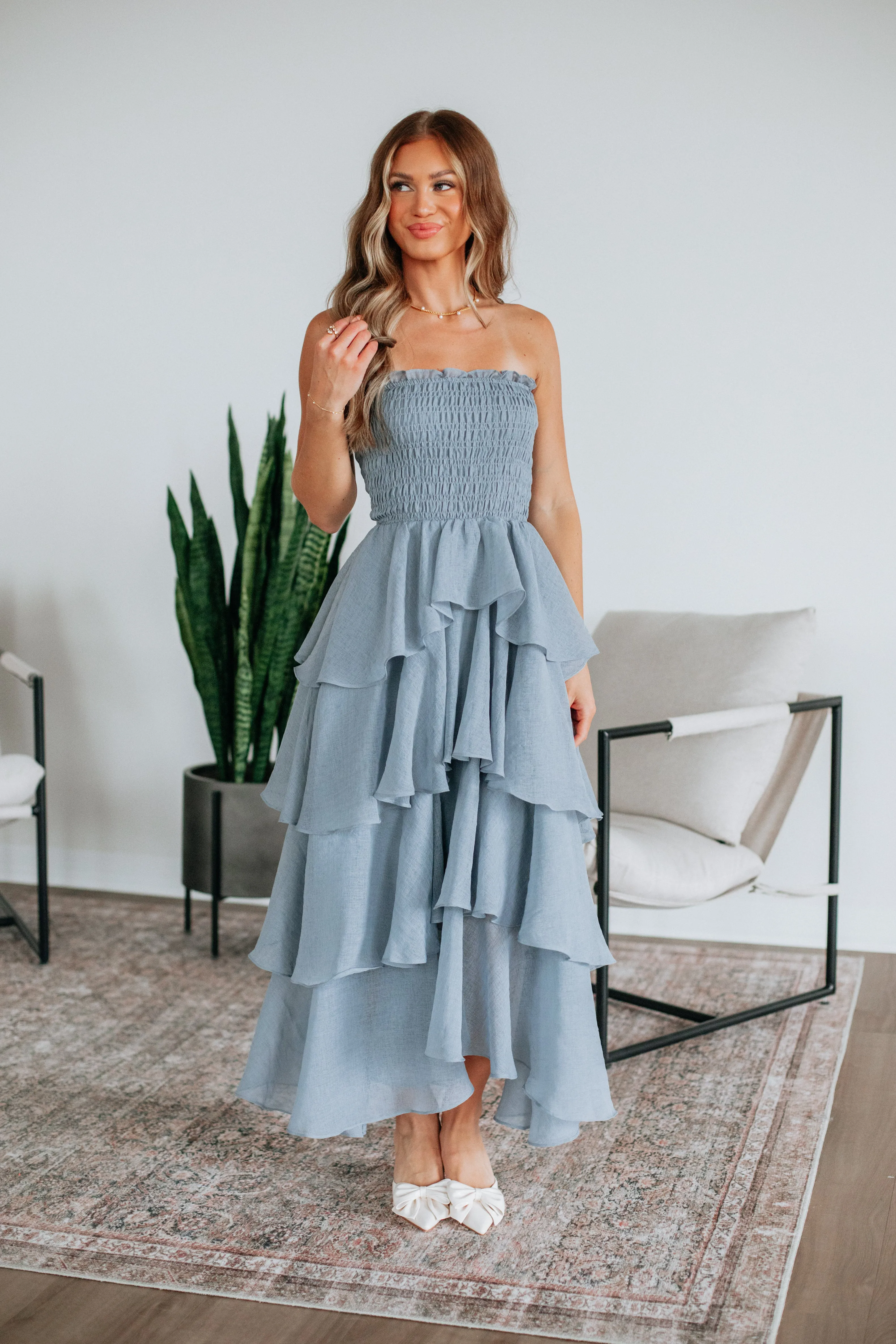 Kerena Midi Dress sold by Wild Oak Boutique product image thumbnail 5