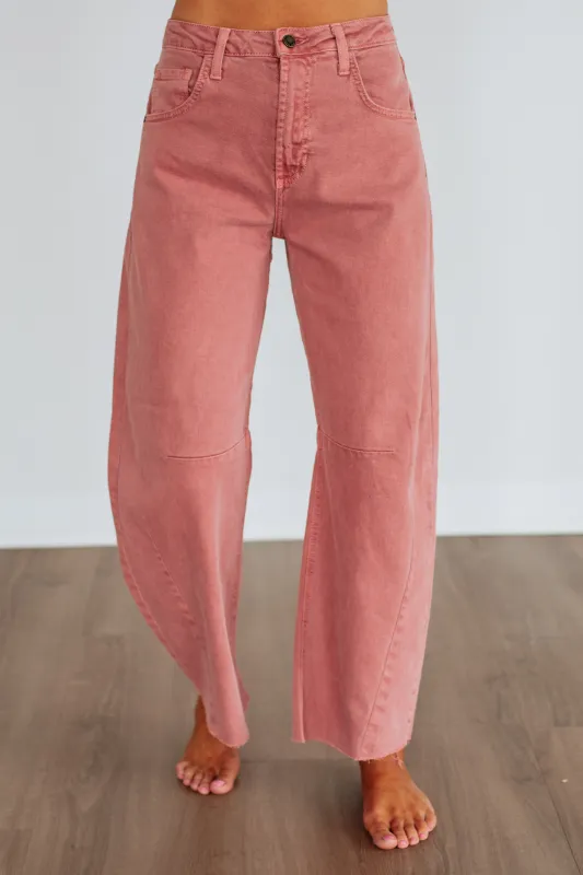 Beatrix JBD Jeans - Vintage Mauve sold by Wild Oak Boutique