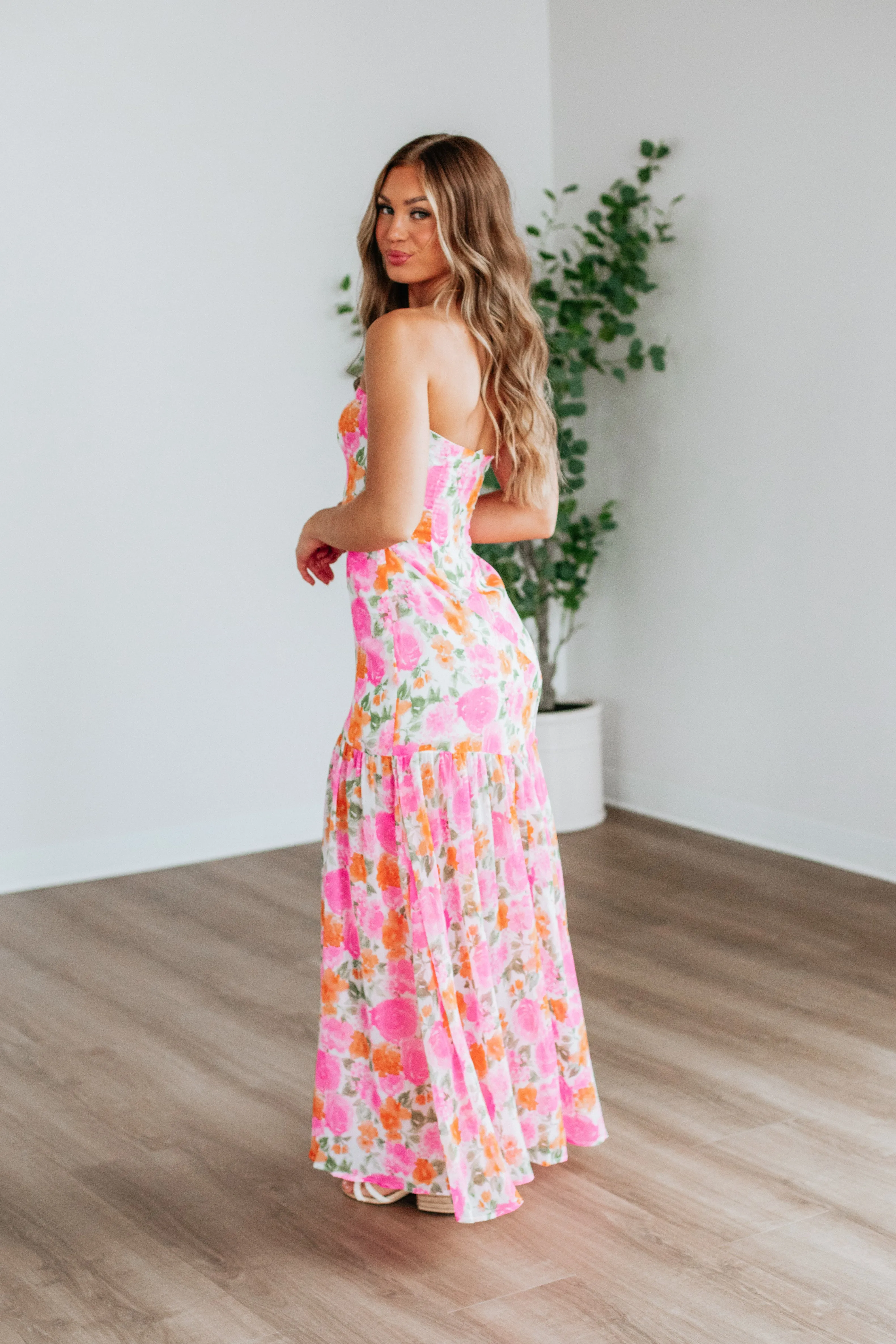 Audrey Floral Dress sold by Wild Oak Boutique product image thumbnail 4