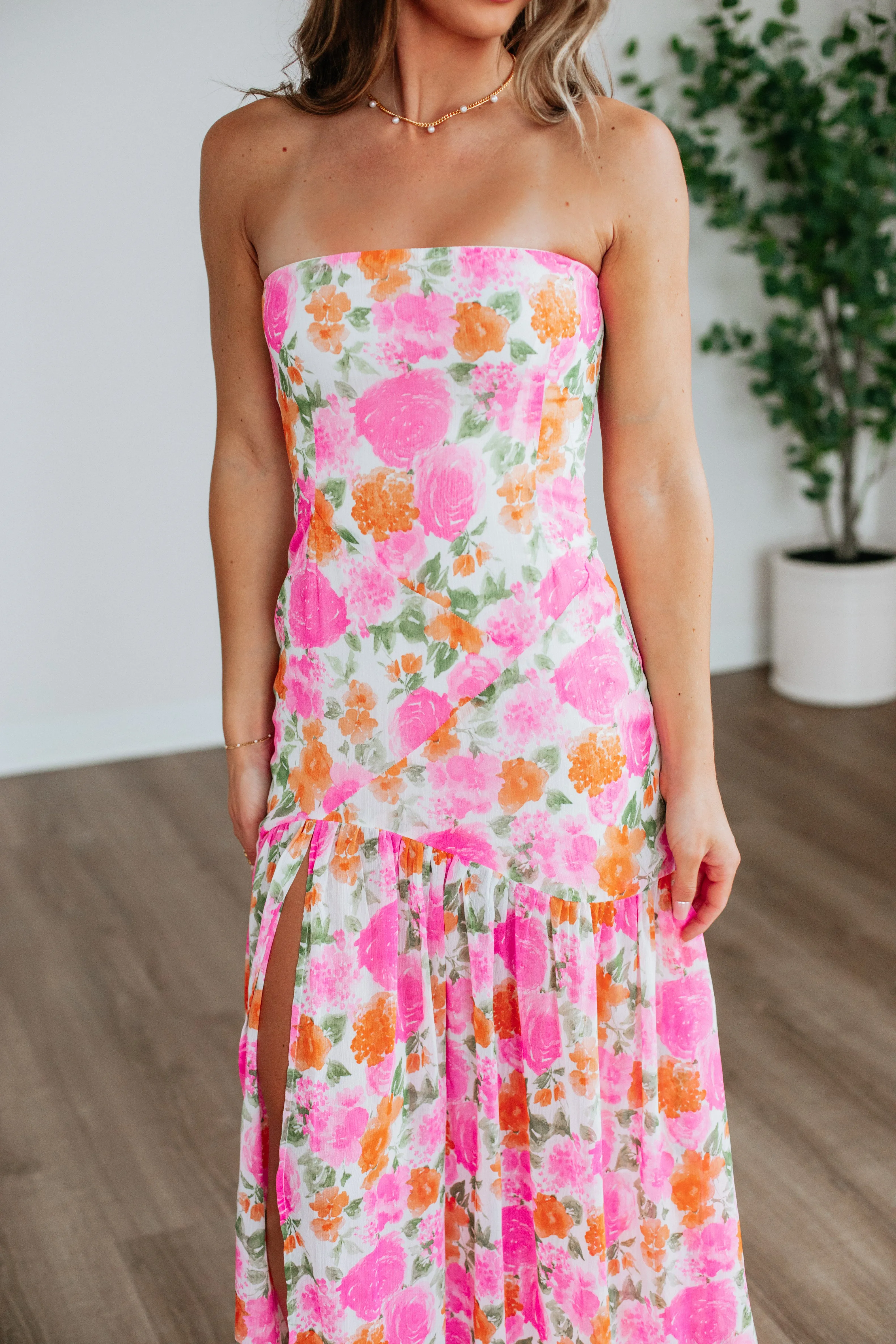 Audrey Floral Dress sold by Wild Oak Boutique product image thumbnail 2