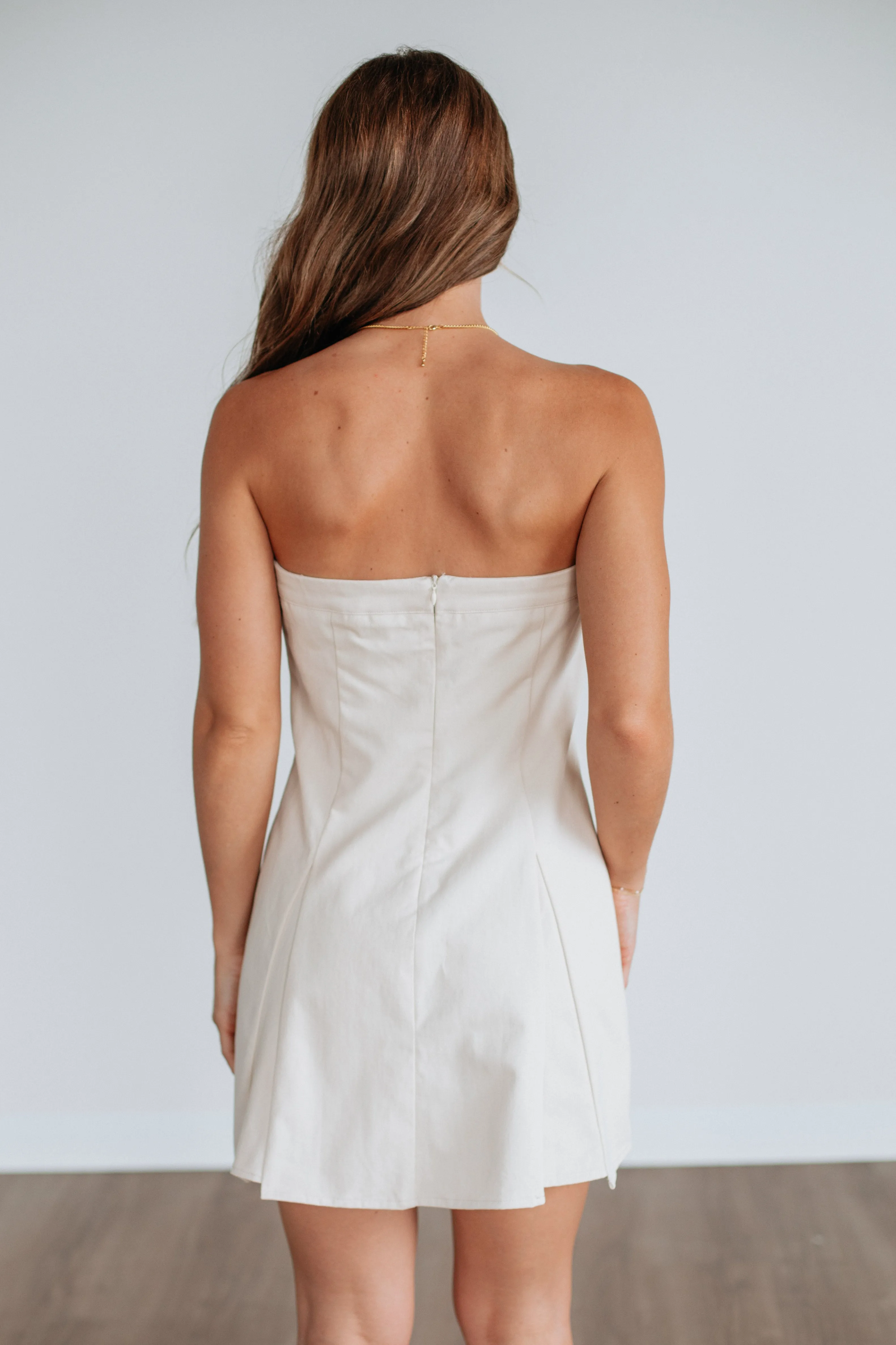 Gigi Strapless Dress sold by Wild Oak Boutique product image thumbnail 5