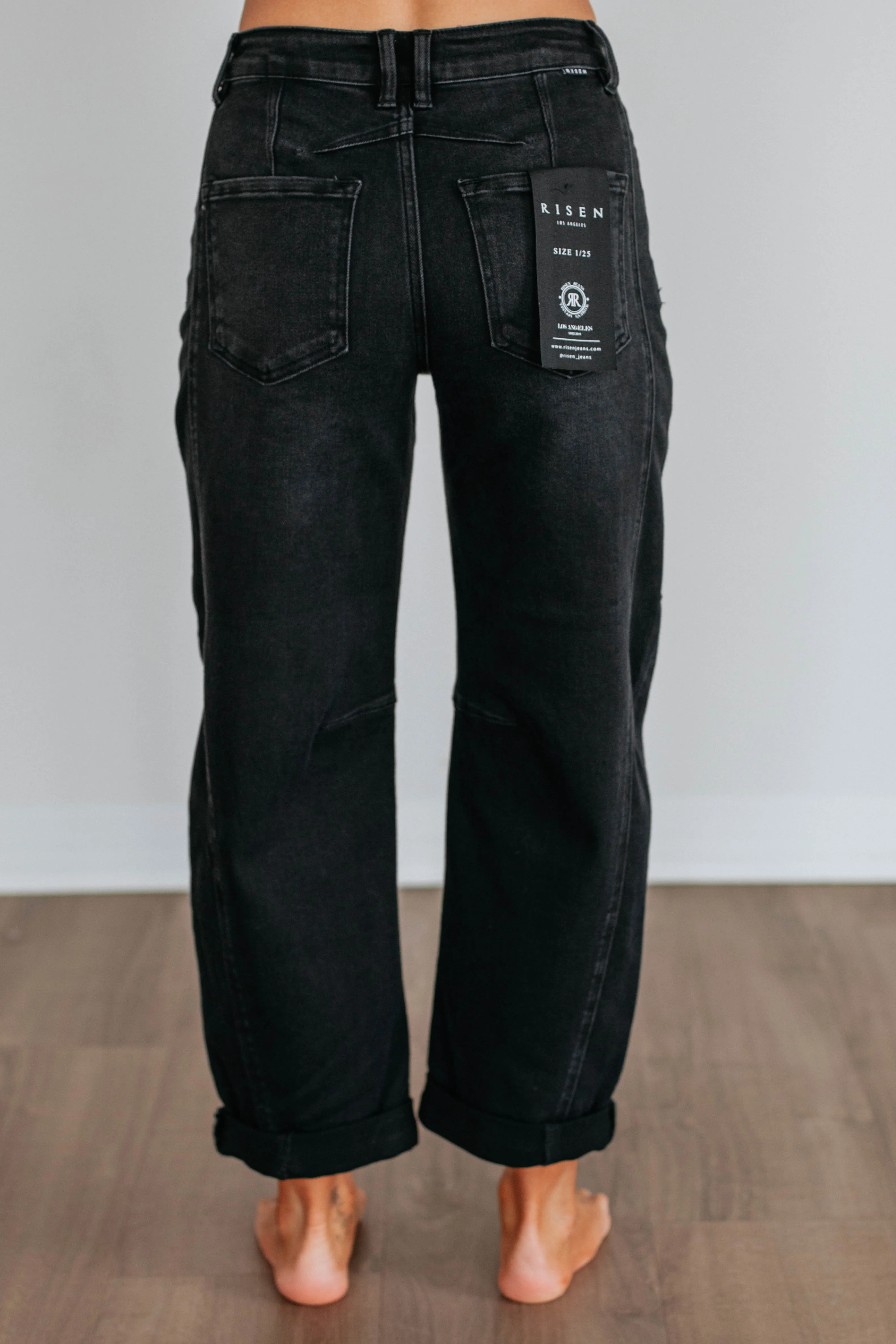 Caleb Risen Jeans - Vintage Black sold by Wild Oak Boutique product image thumbnail 4