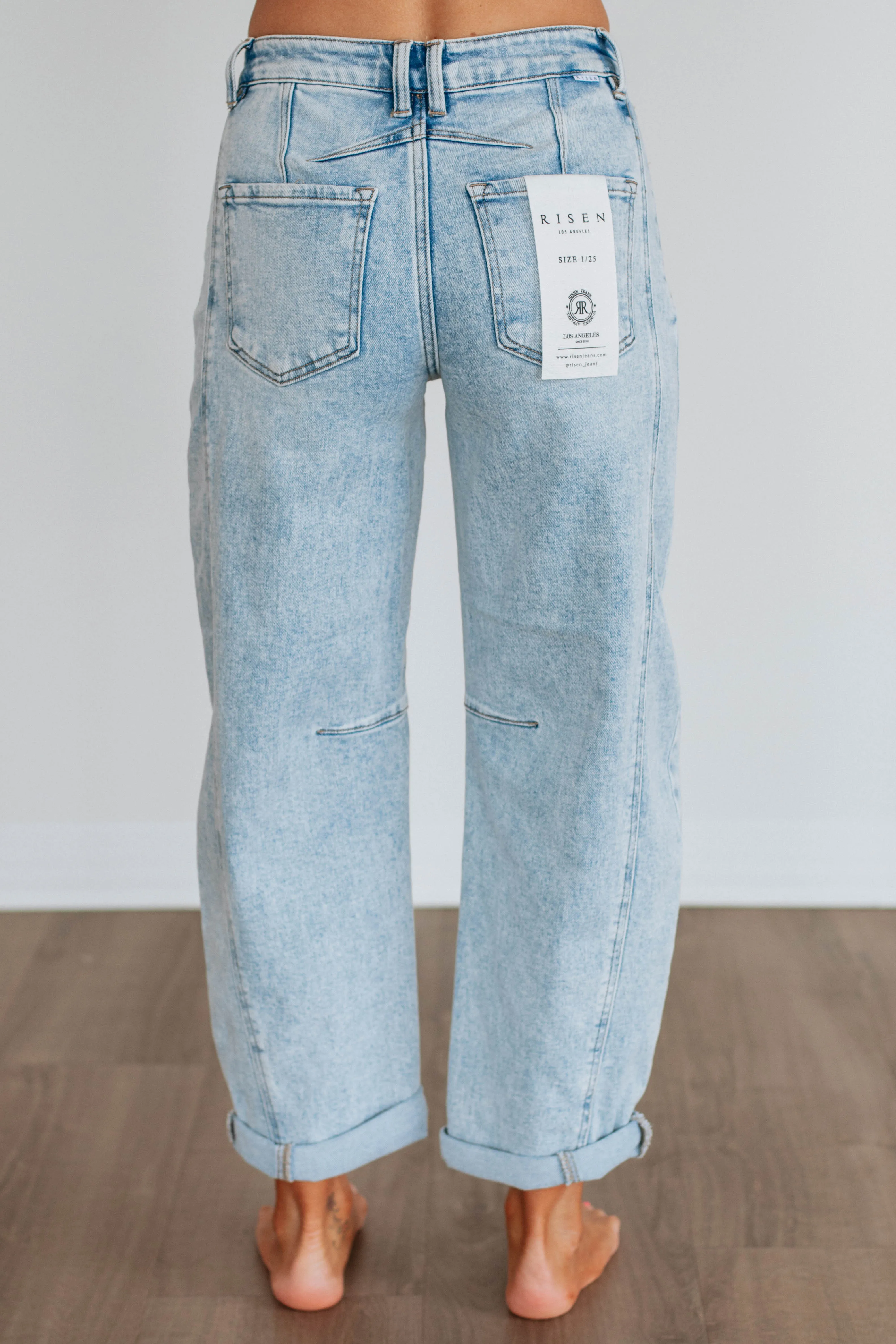 Caleb Risen Jeans - Light Wash sold by Wild Oak Boutique product image thumbnail 4