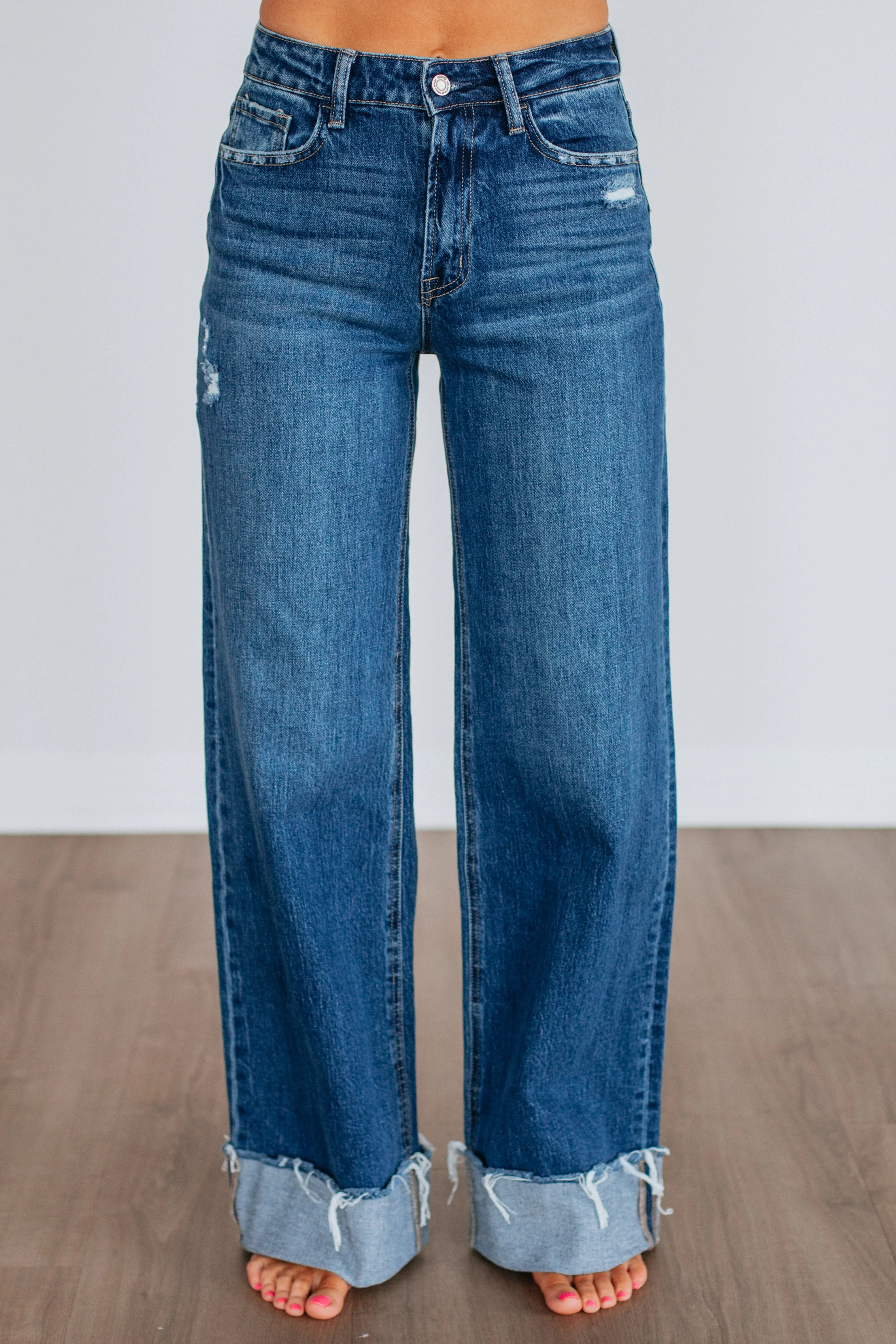 Kris Vervet Jeans - Dark Wash sold by Wild Oak Boutique product image thumbnail 3