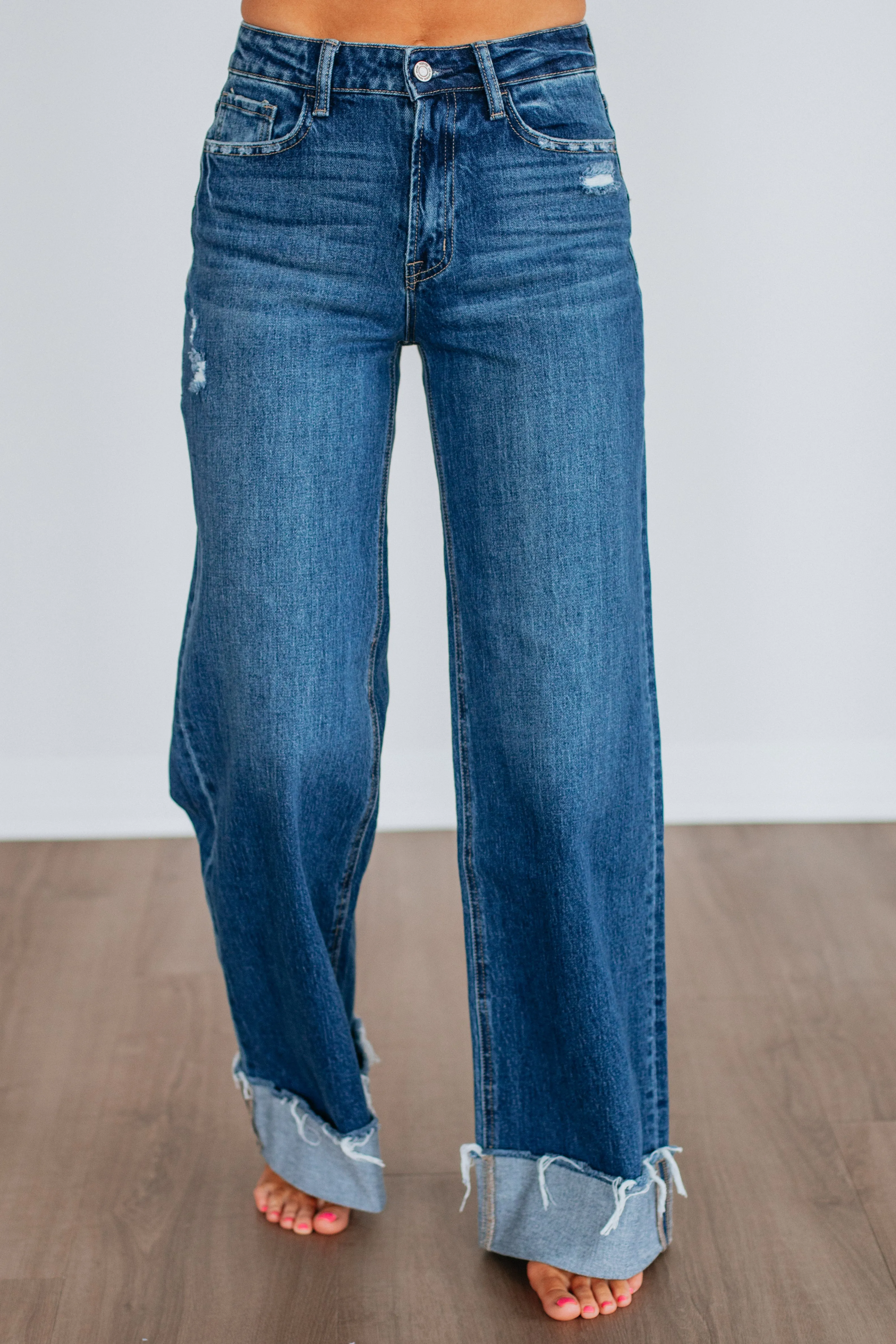 Kris Vervet Jeans - Dark Wash sold by Wild Oak Boutique product image thumbnail 5