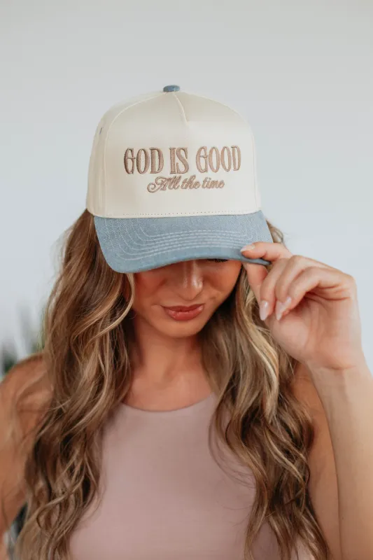 God is Good Trucker Hat sold by Wild Oak Boutique