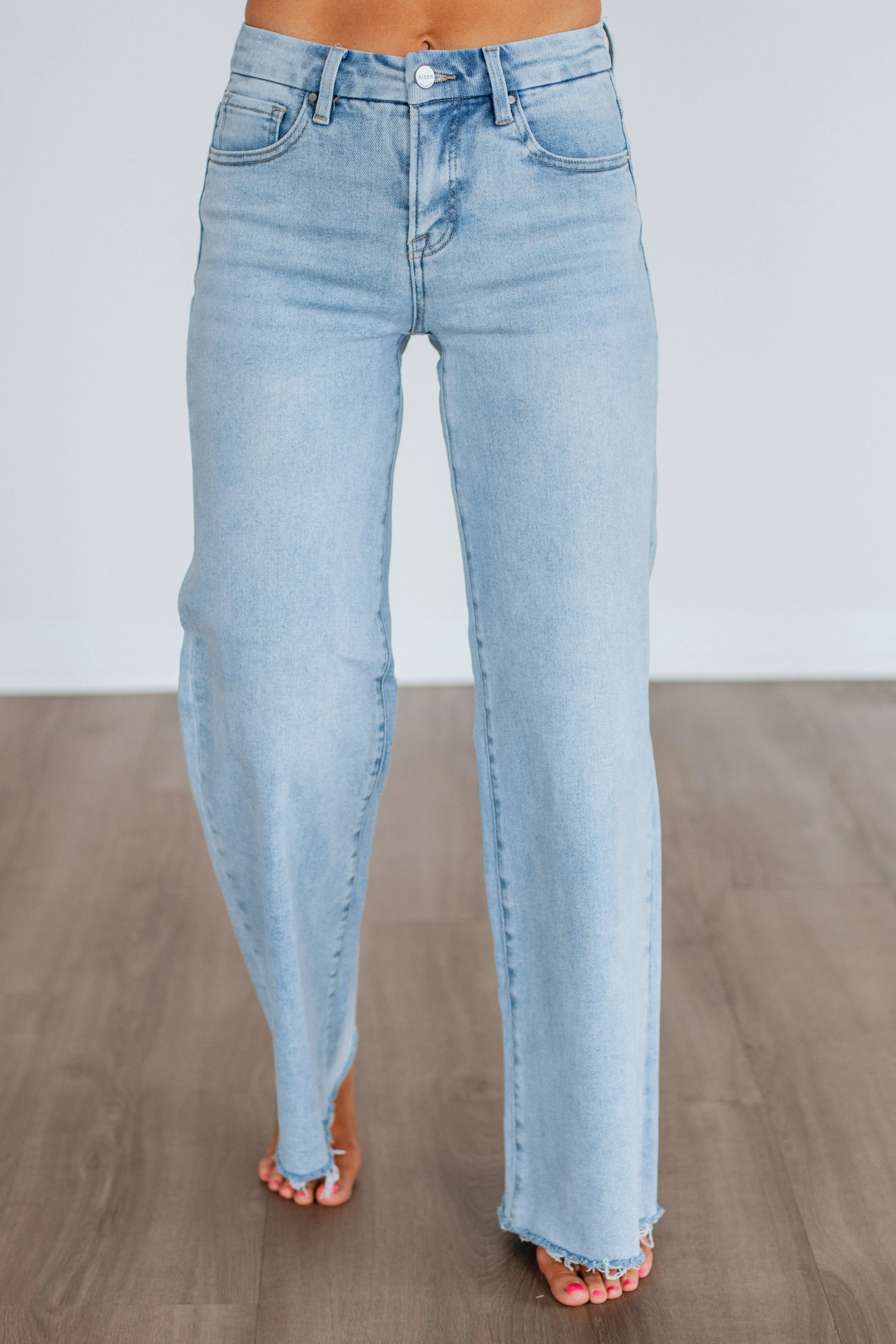 Donna Risen Jeans - Light Wash sold by Wild Oak Boutique product image thumbnail 5
