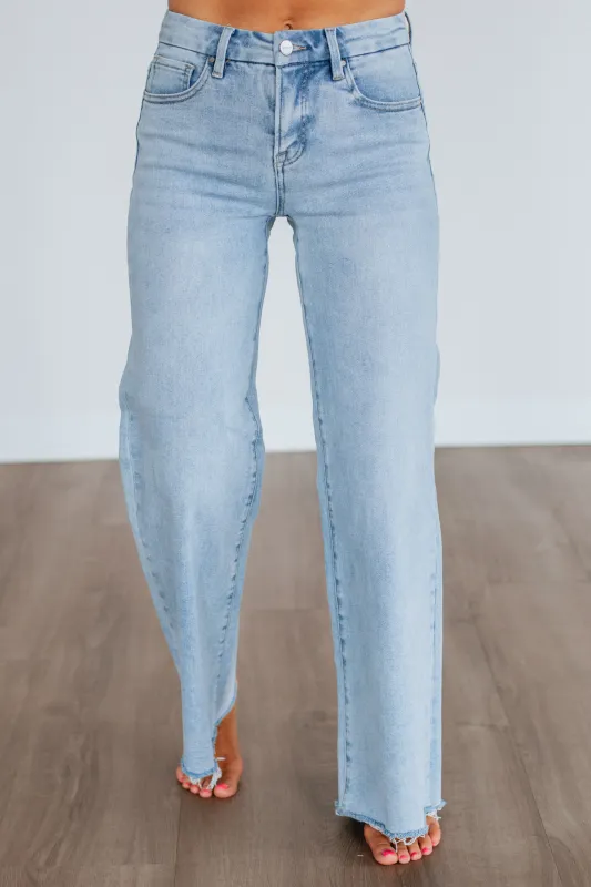 Donna Risen Jeans - Light Wash sold by Wild Oak Boutique