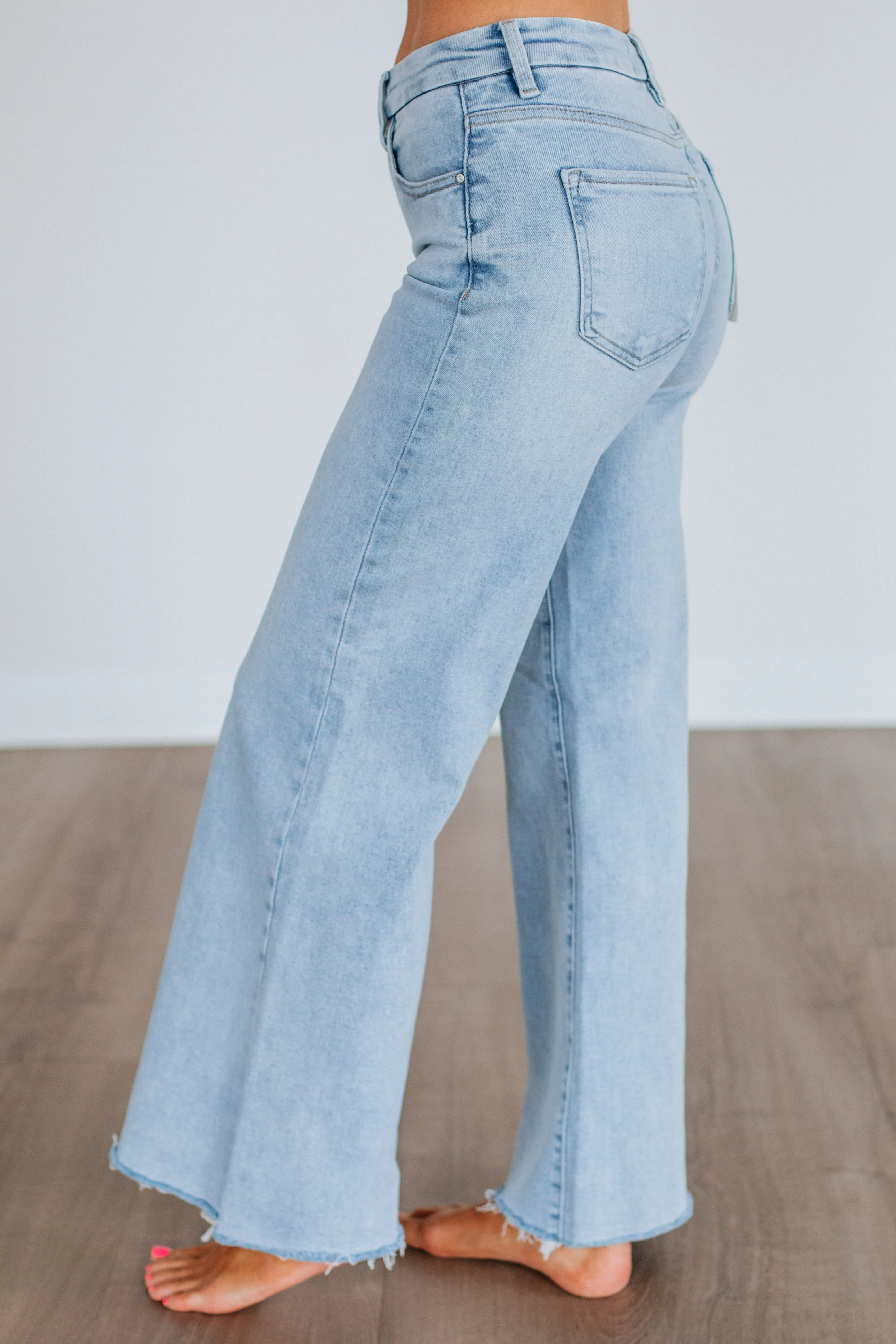 Donna Risen Jeans - Light Wash sold by Wild Oak Boutique product image thumbnail 2