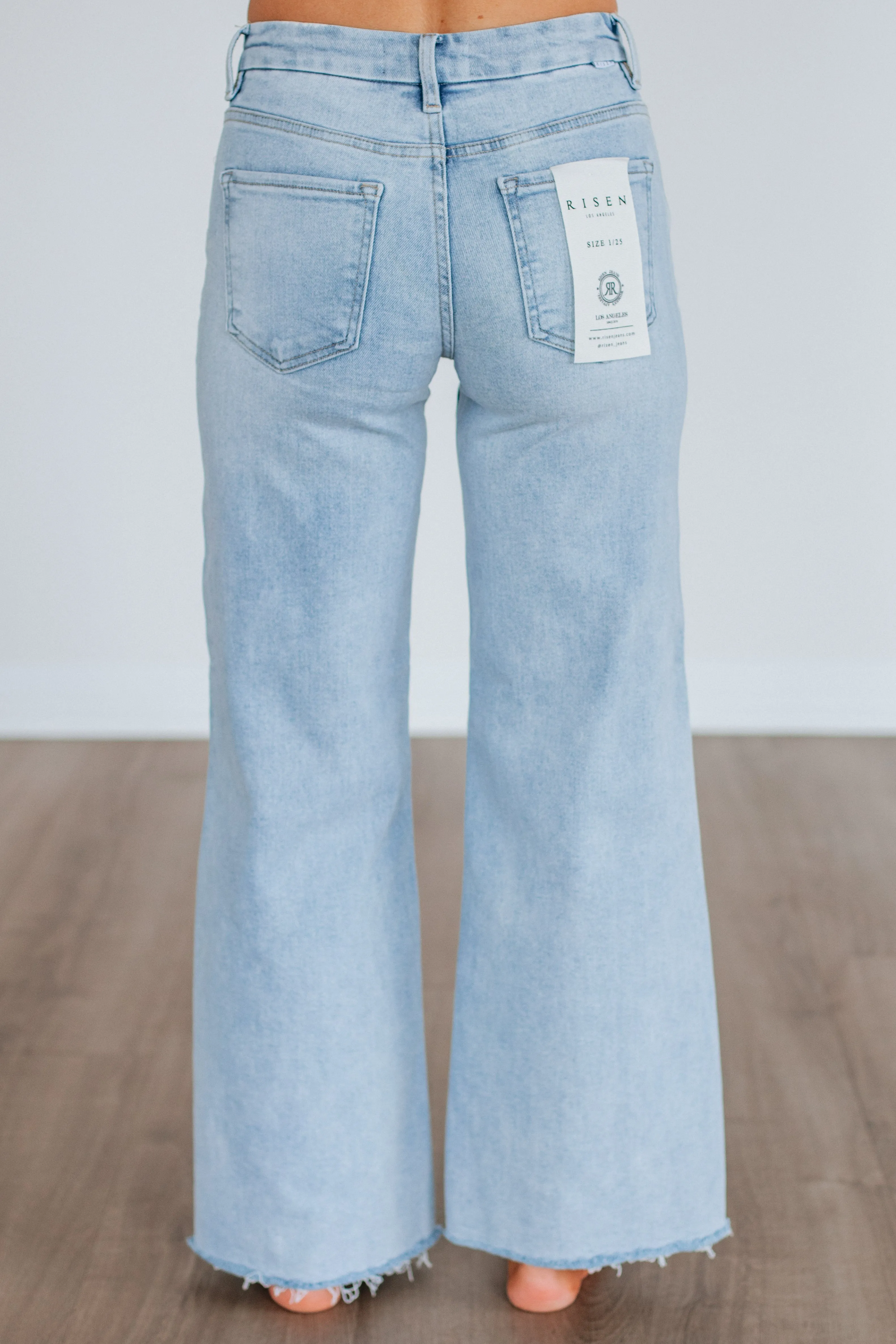 Donna Risen Jeans - Light Wash sold by Wild Oak Boutique product image thumbnail 4