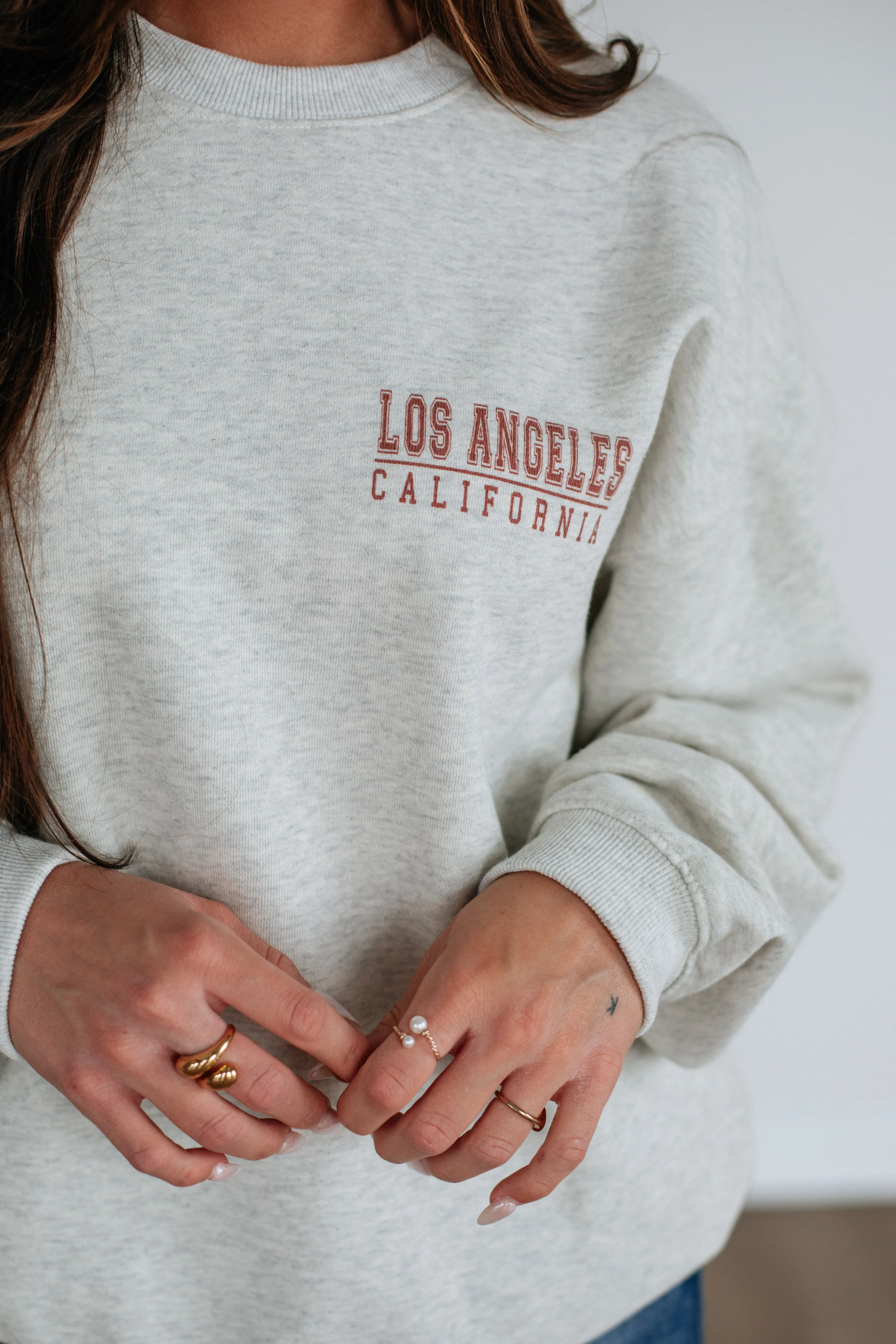 Los Angeles Sweatshirt sold by Wild Oak Boutique product image thumbnail 5