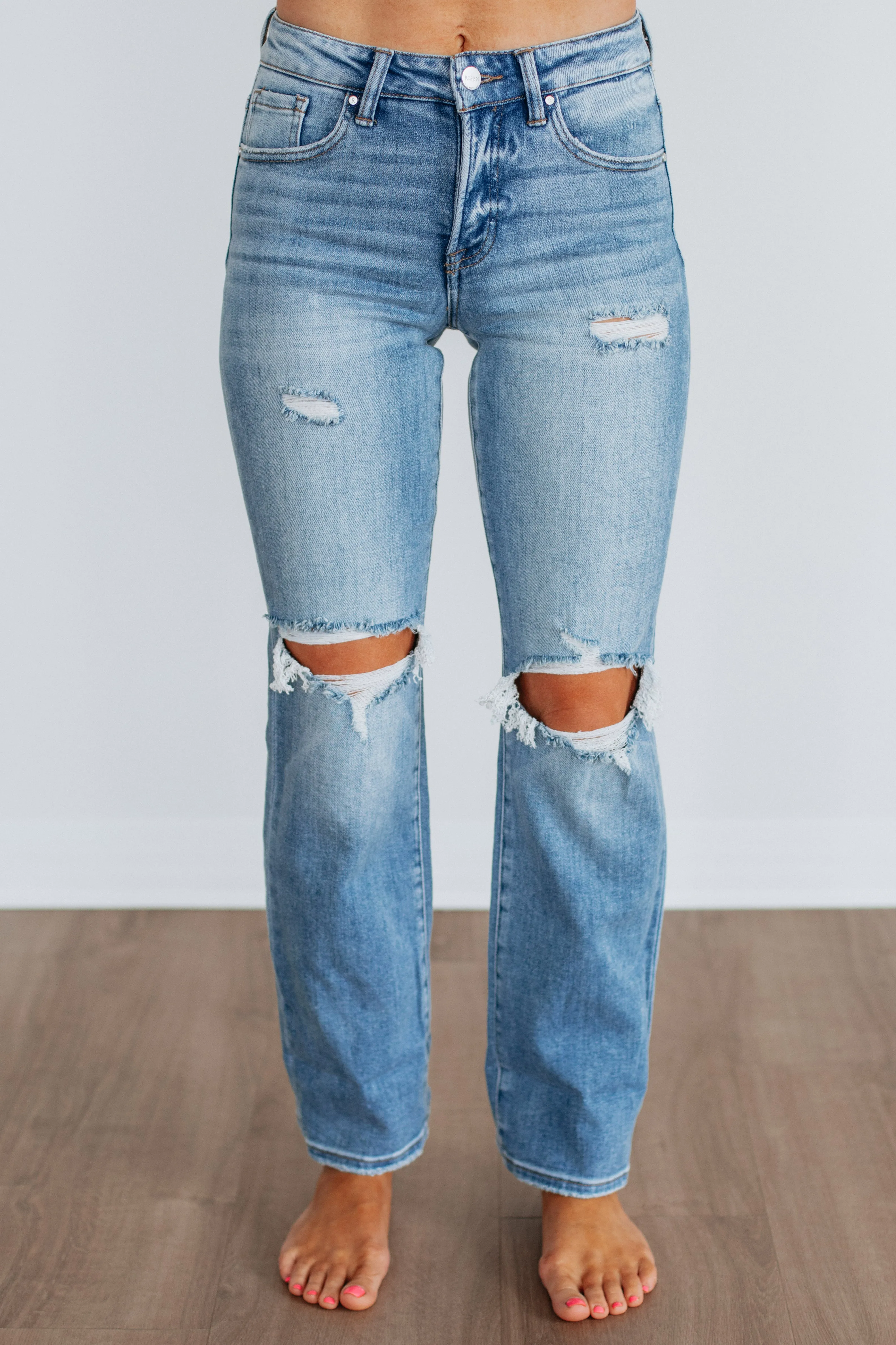 Lia Risen Jeans sold by Wild Oak Boutique product image thumbnail 5