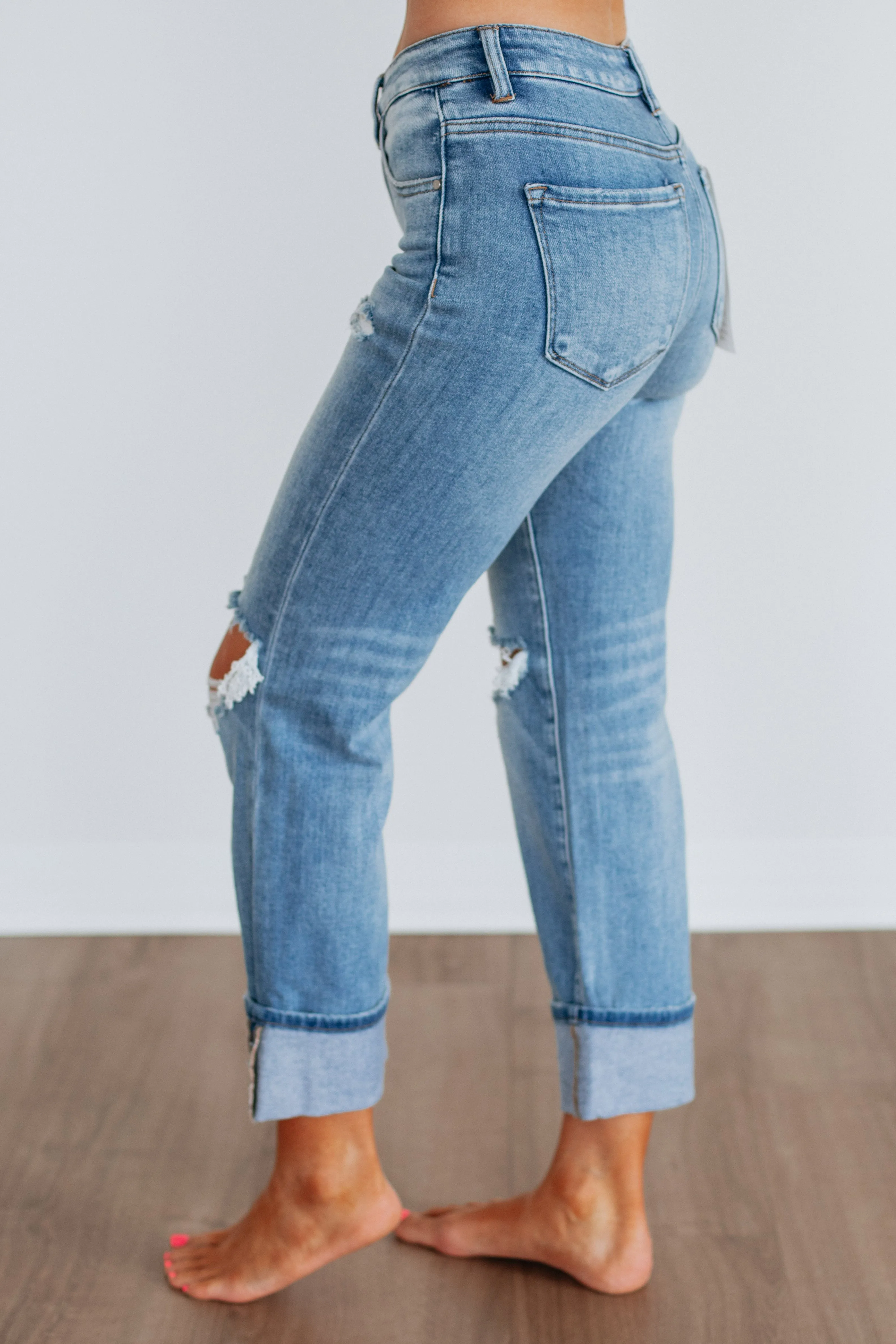 Lia Risen Jeans sold by Wild Oak Boutique product image thumbnail 2