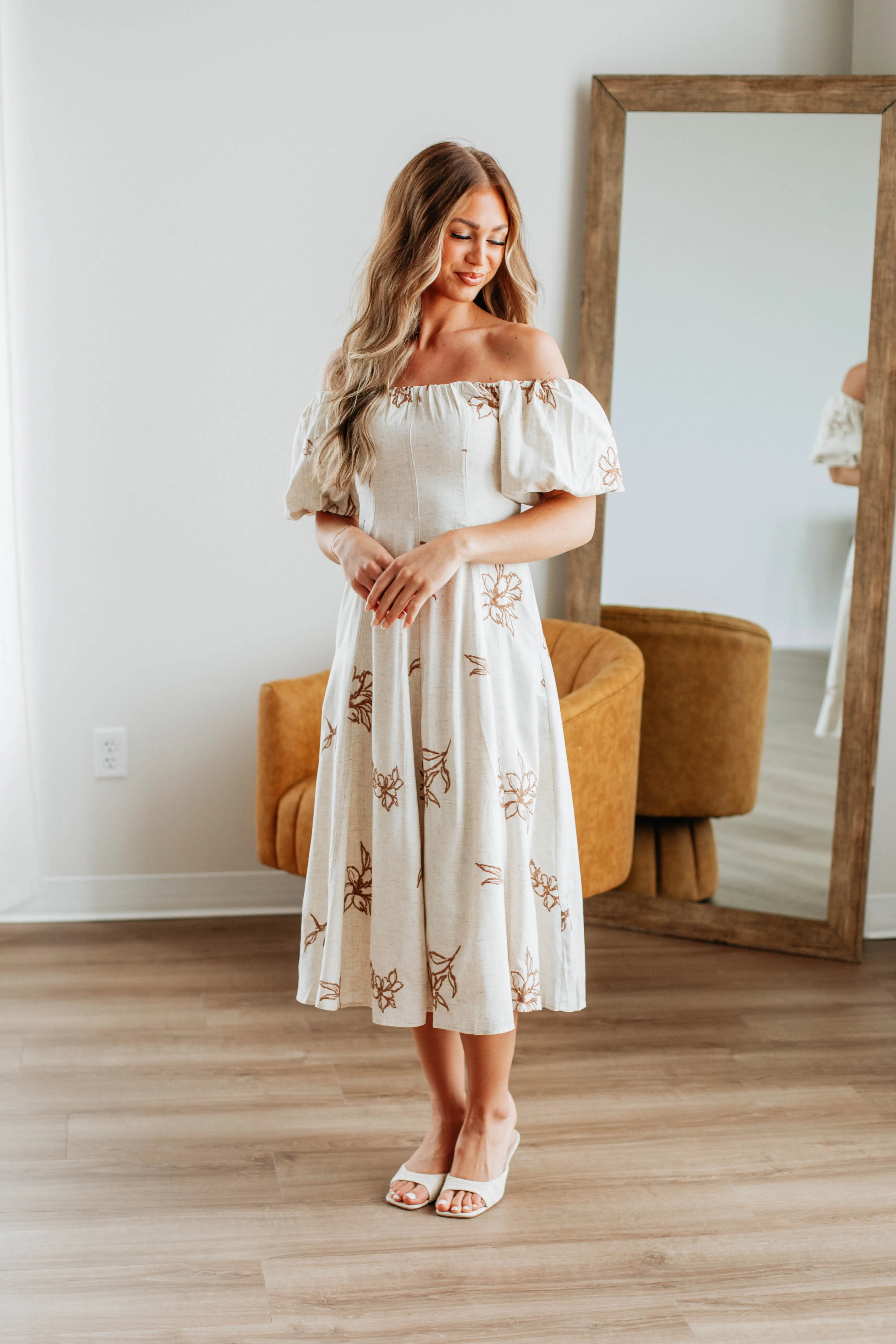Karlyn Linen Dress sold by Wild Oak Boutique product image thumbnail 5