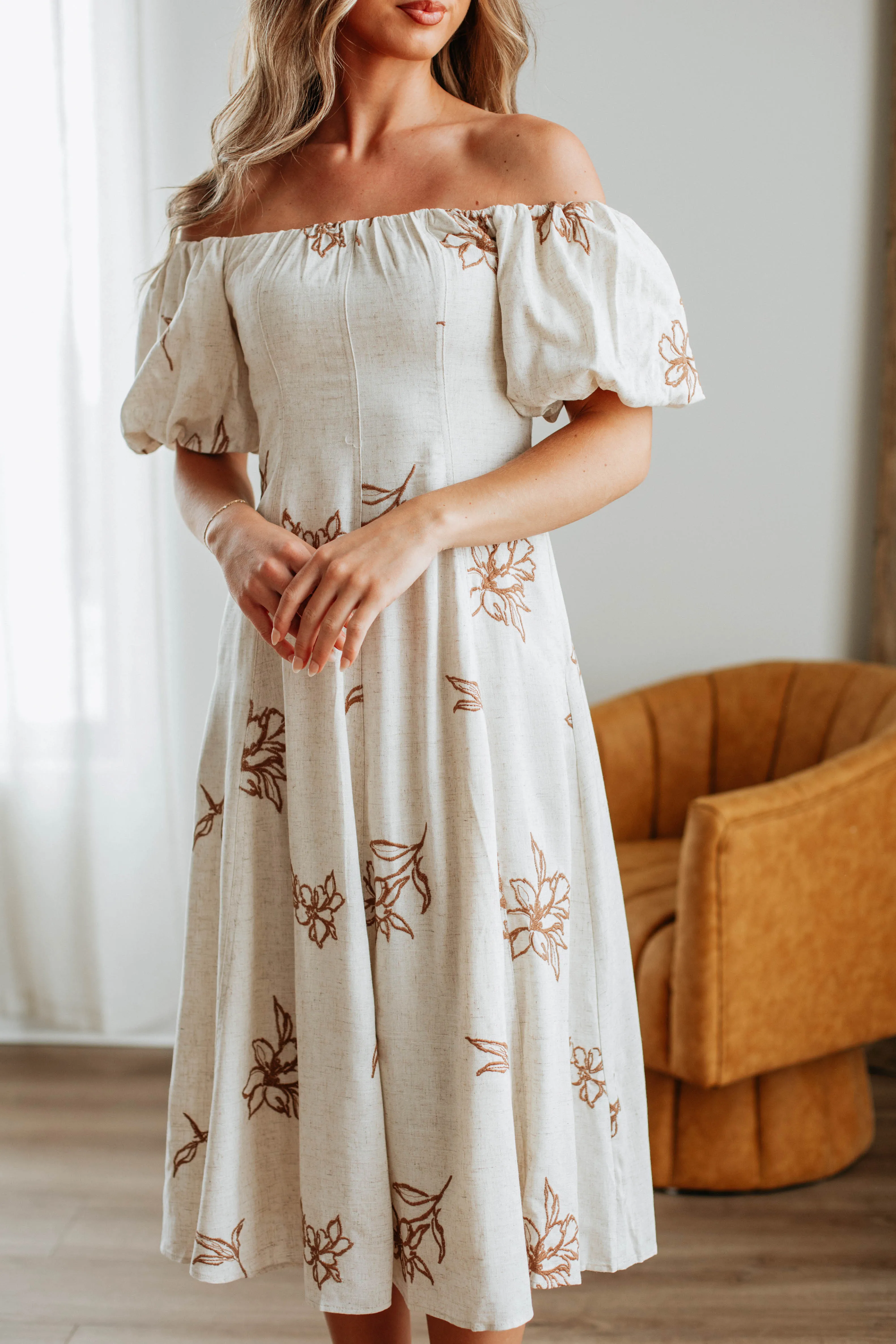 Karlyn Linen Dress sold by Wild Oak Boutique product image thumbnail 2