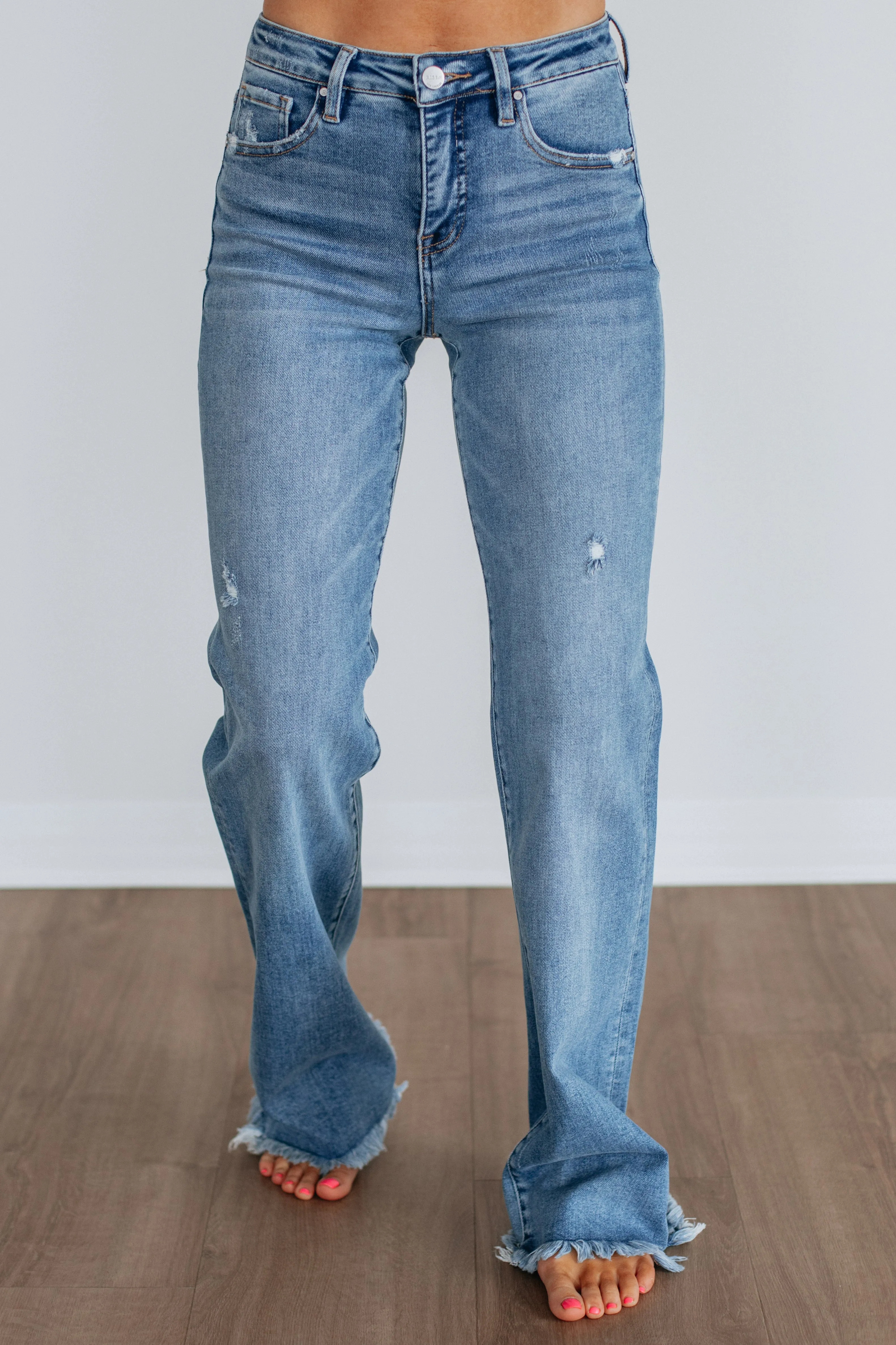 Torren Risen Jeans - Medium Wash sold by Wild Oak Boutique