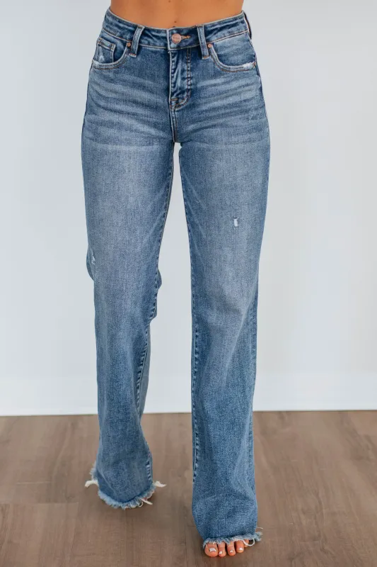 Torren Risen Jeans - Dark Wash sold by Wild Oak Boutique