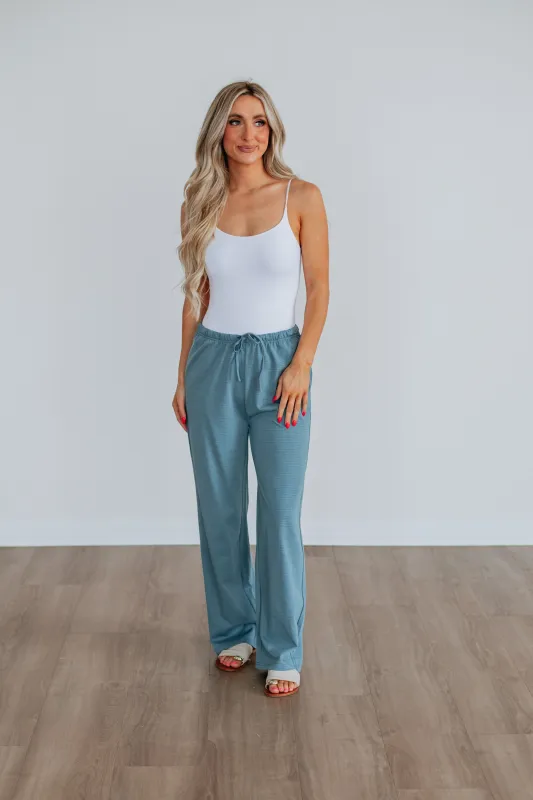 Malika Striped Lounge Pants sold by Wild Oak Boutique