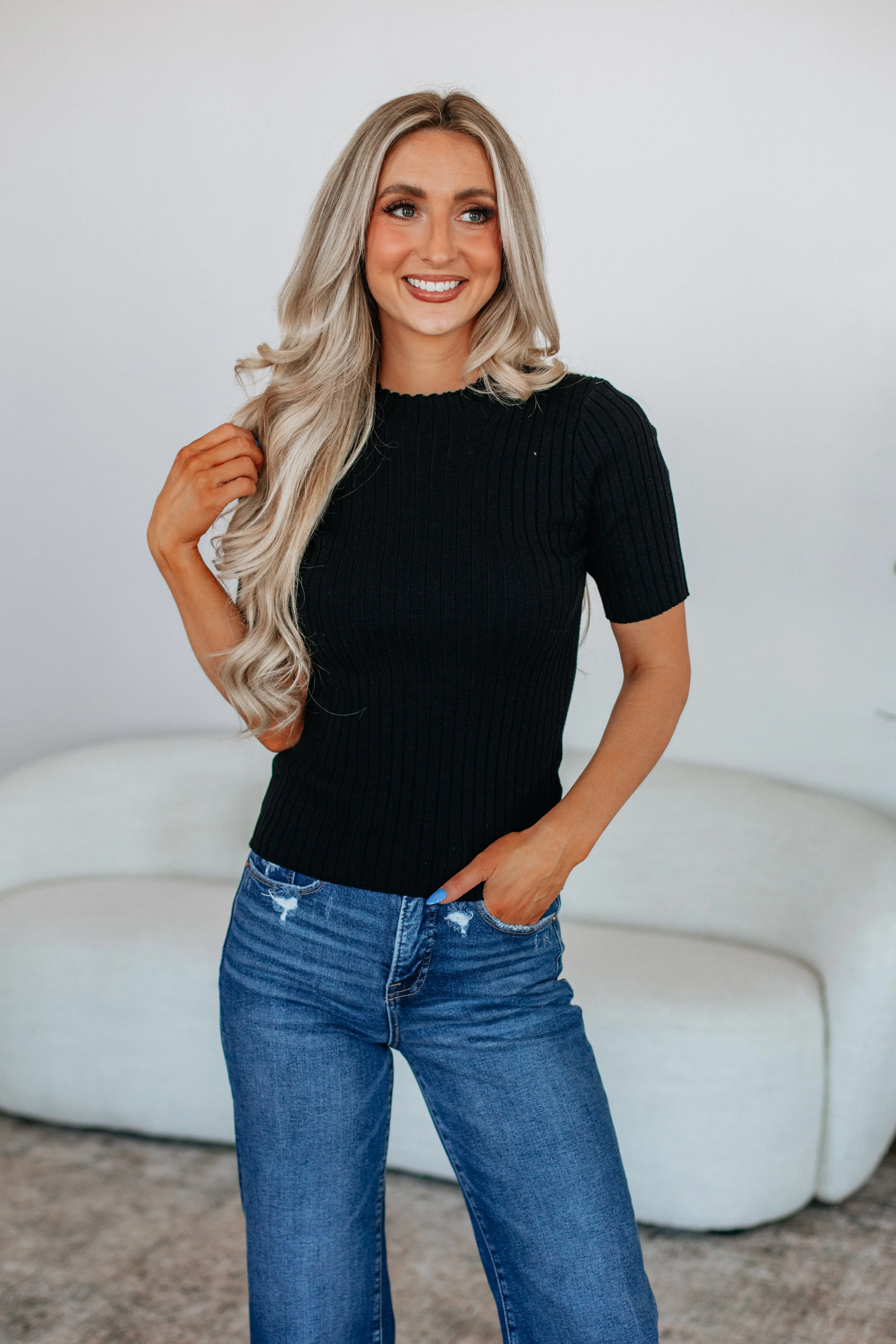 Rosa Ribbed Top sold by Wild Oak Boutique product image thumbnail 2