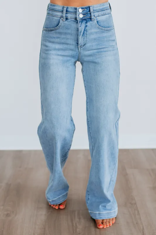 Kamiah Risen Jeans - Light Wash sold by Wild Oak Boutique