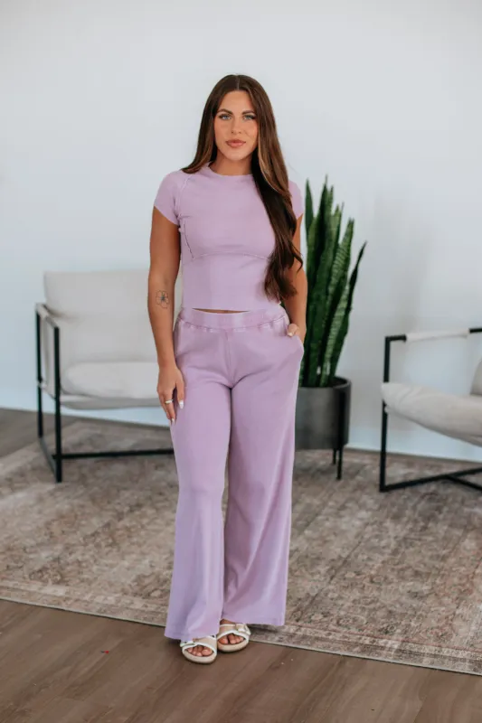 Brilee Two-Piece Set - Amethyst sold by Wild Oak Boutique