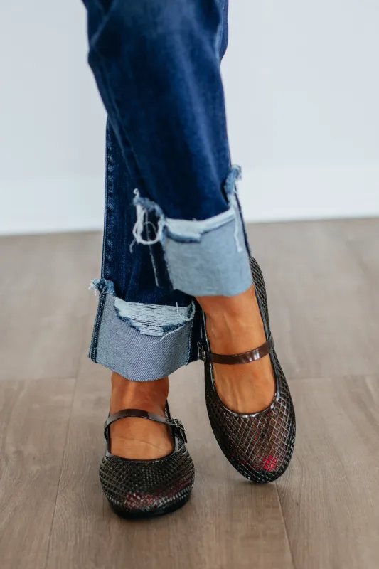 Sweet Step Jelly Flats sold by Wild Oak Boutique