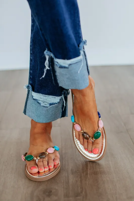 Glow Getter Sandals sold by Wild Oak Boutique