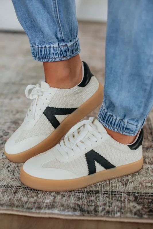 Watch Your Step Sneakers - Beige Mix sold by Wild Oak Boutique