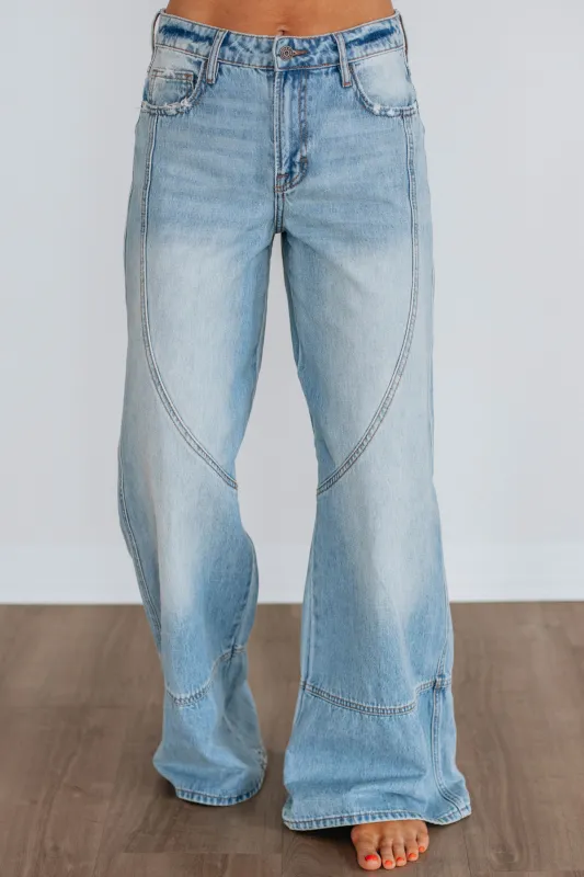 Nori Hidden Jeans - Good Vibes sold by Wild Oak Boutique