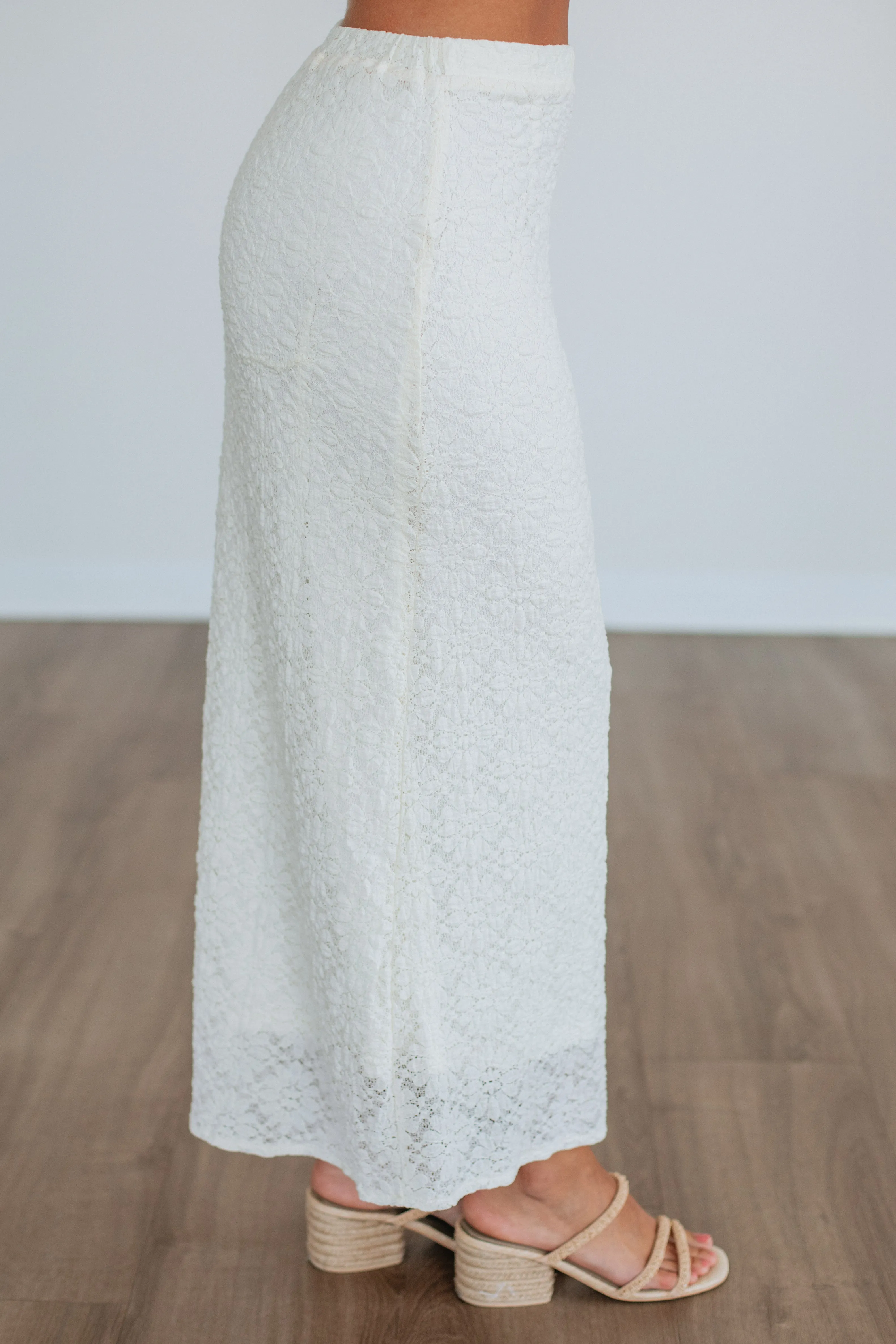 Serenity Lace Skirt sold by Wild Oak Boutique product image thumbnail 3