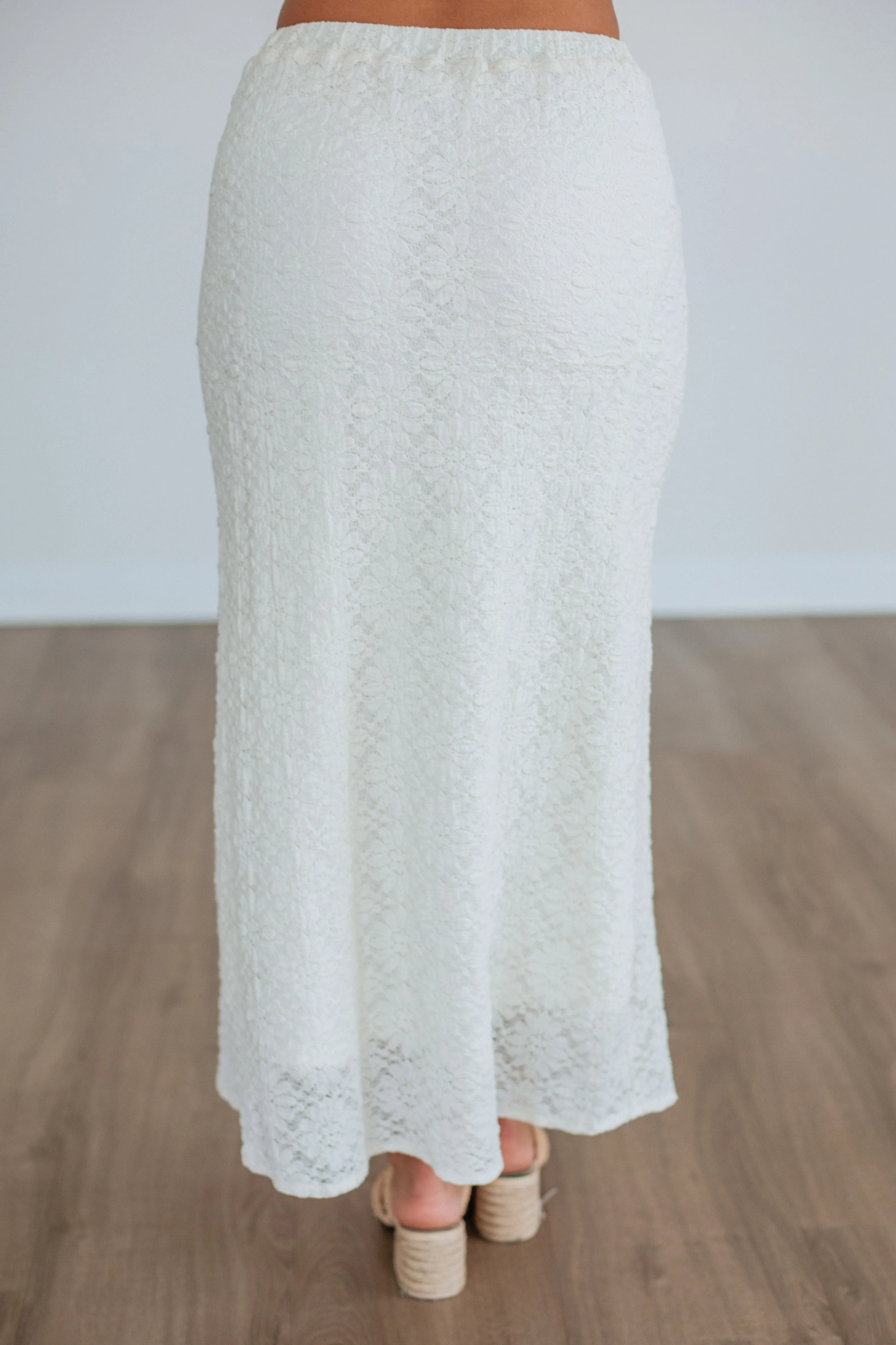 Serenity Lace Skirt sold by Wild Oak Boutique product image thumbnail 5