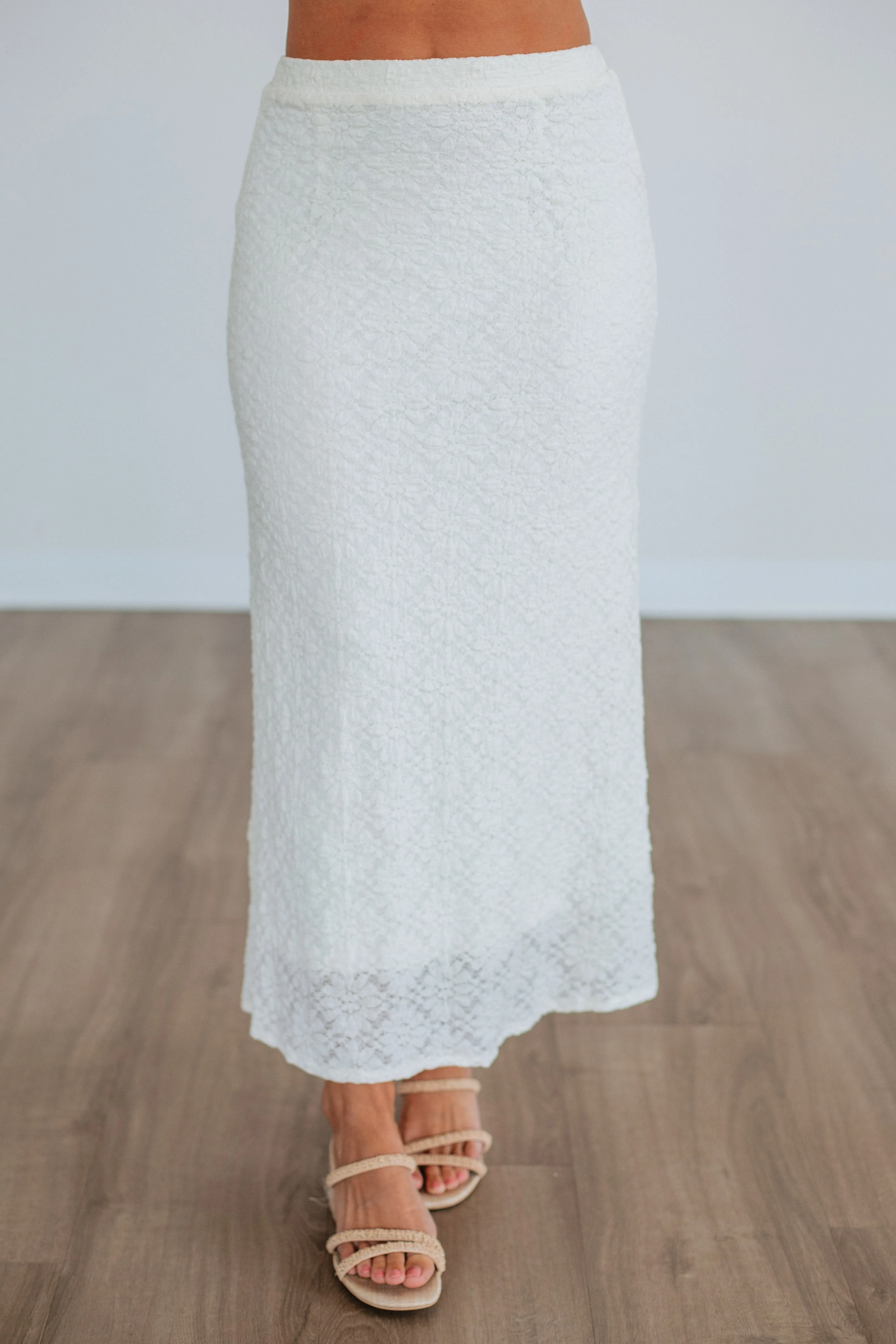 Serenity Lace Skirt sold by Wild Oak Boutique product image thumbnail 2