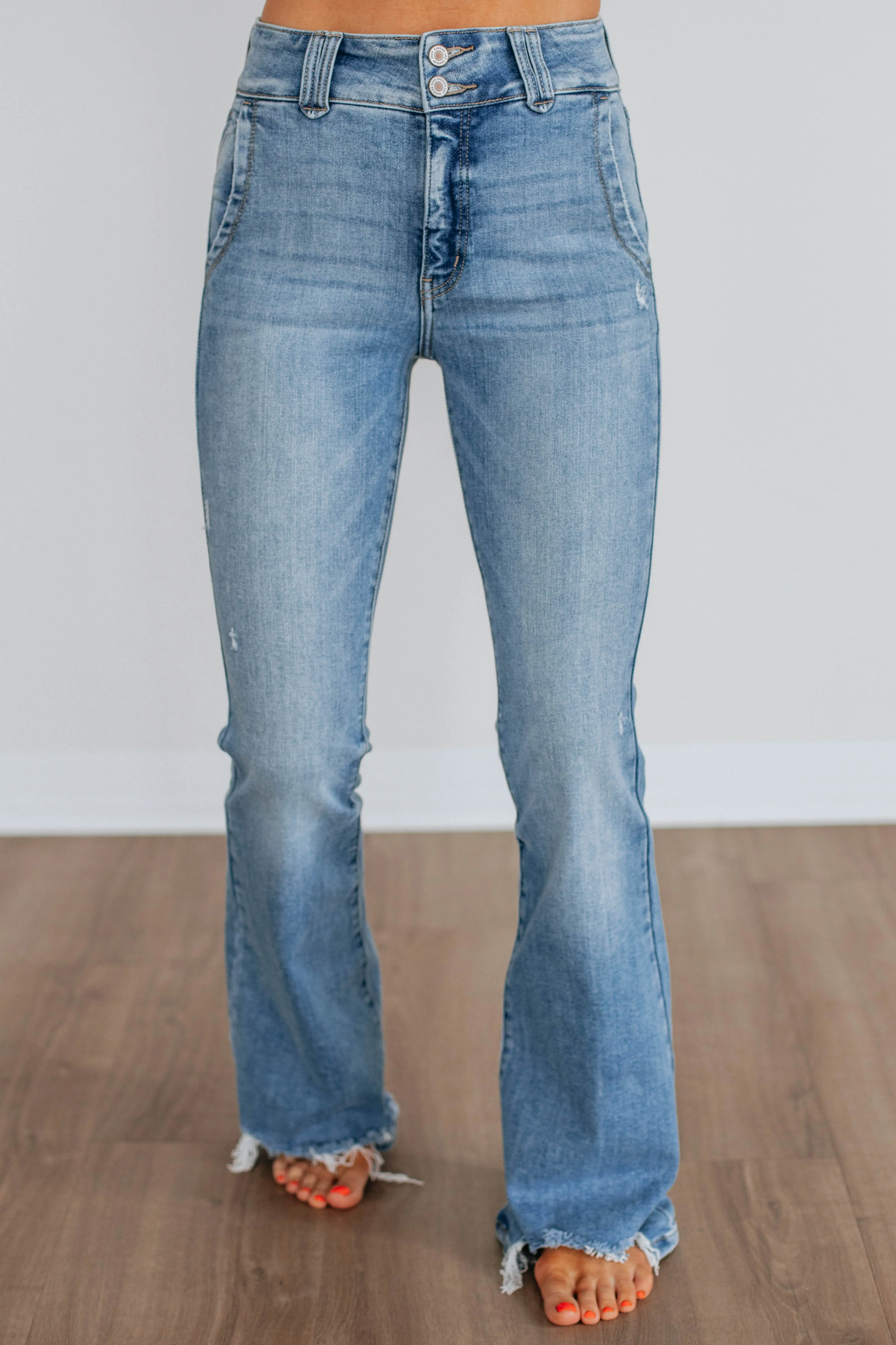 Elisha KanCan Jeans sold by Wild Oak Boutique