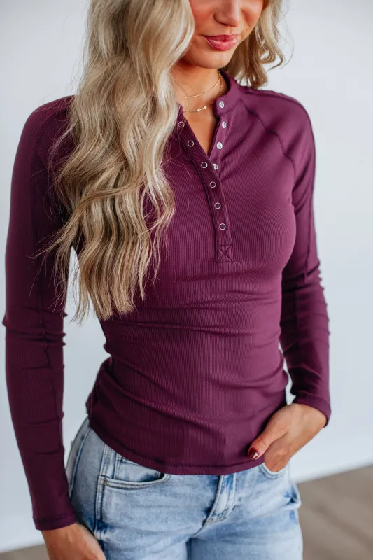 Sarah Henley Top sold by Wild Oak Boutique