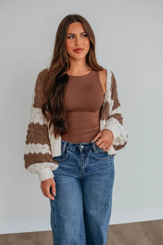 Morley Colorblock Cardigan sold by Wild Oak Boutique