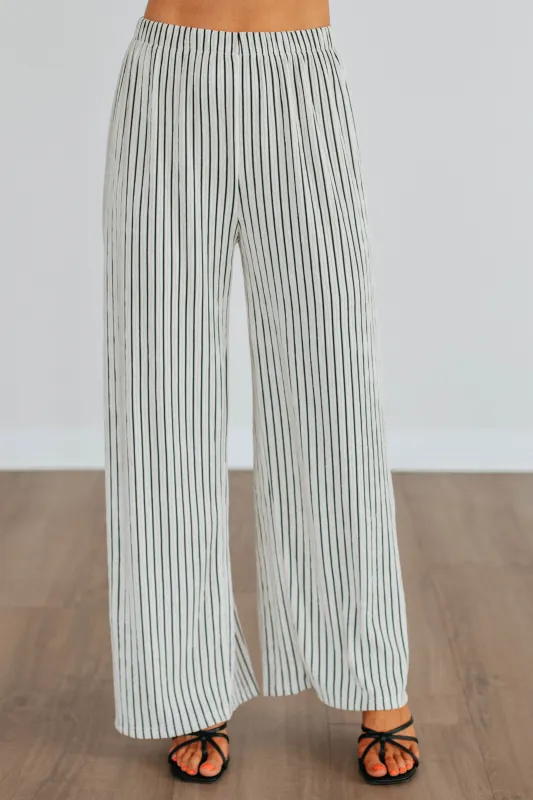 Avery Striped Pants sold by Wild Oak Boutique