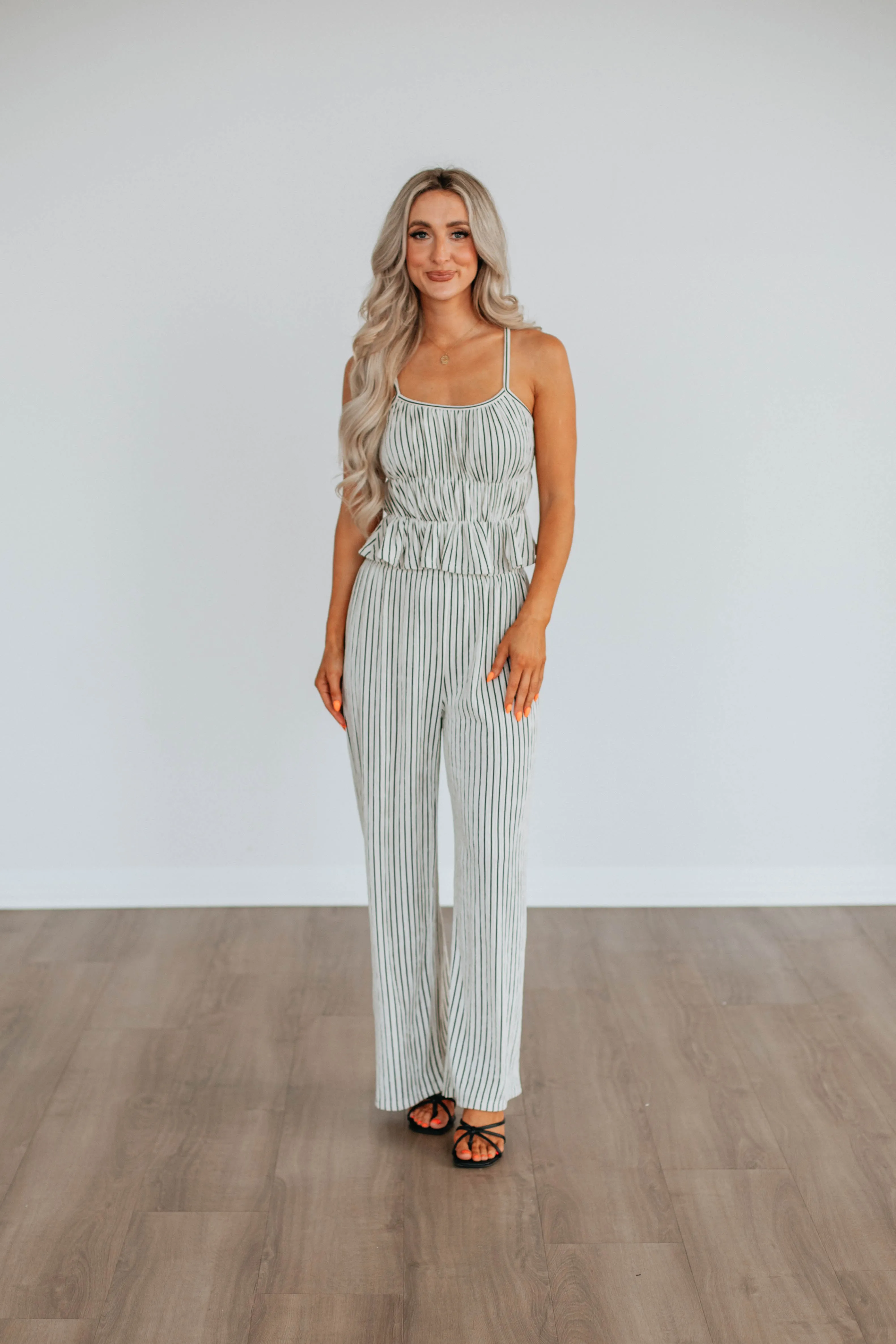 Avery Striped Pants sold by Wild Oak Boutique product image thumbnail 2