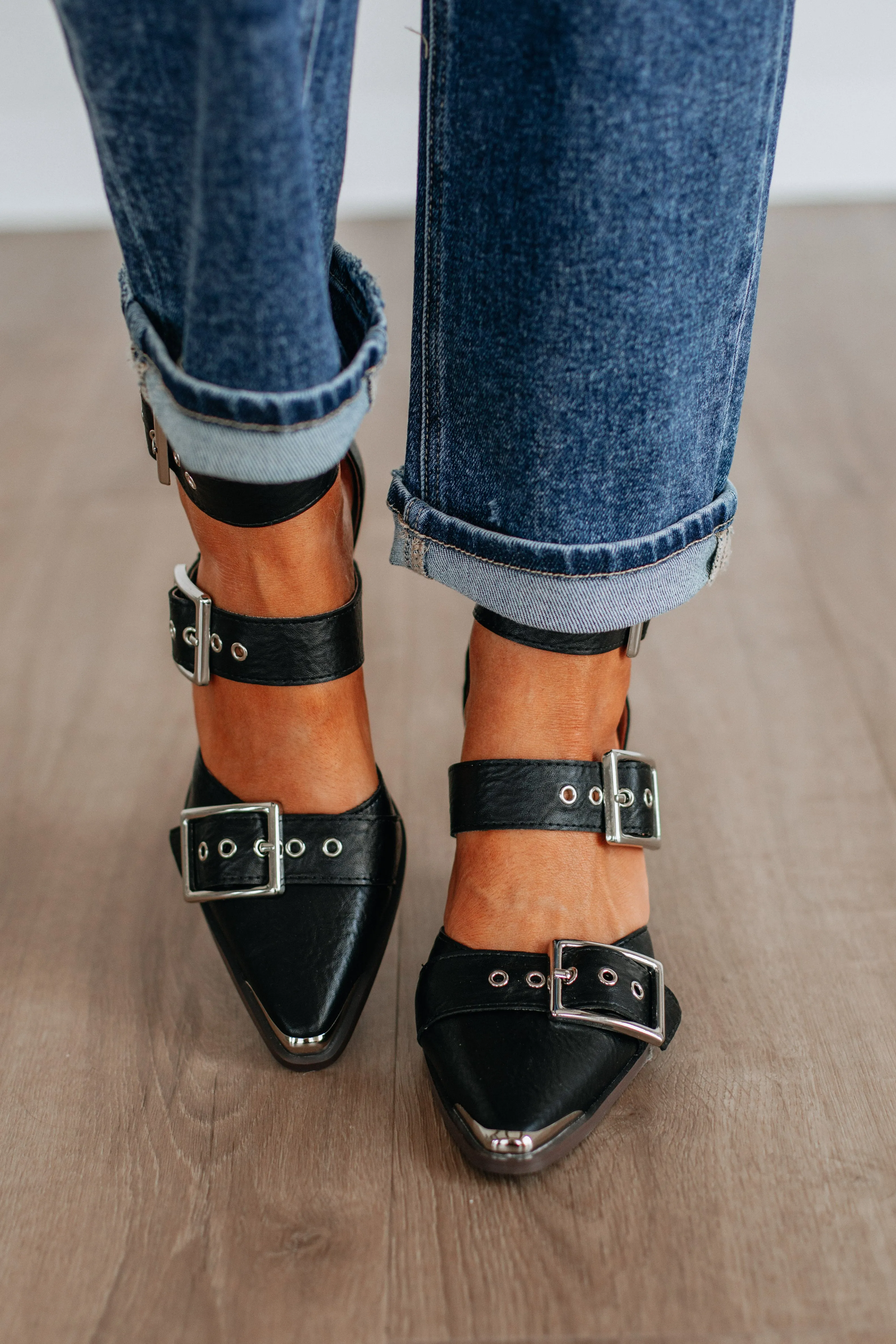 Proving My Point Heels - Black sold by Wild Oak Boutique product image thumbnail 2