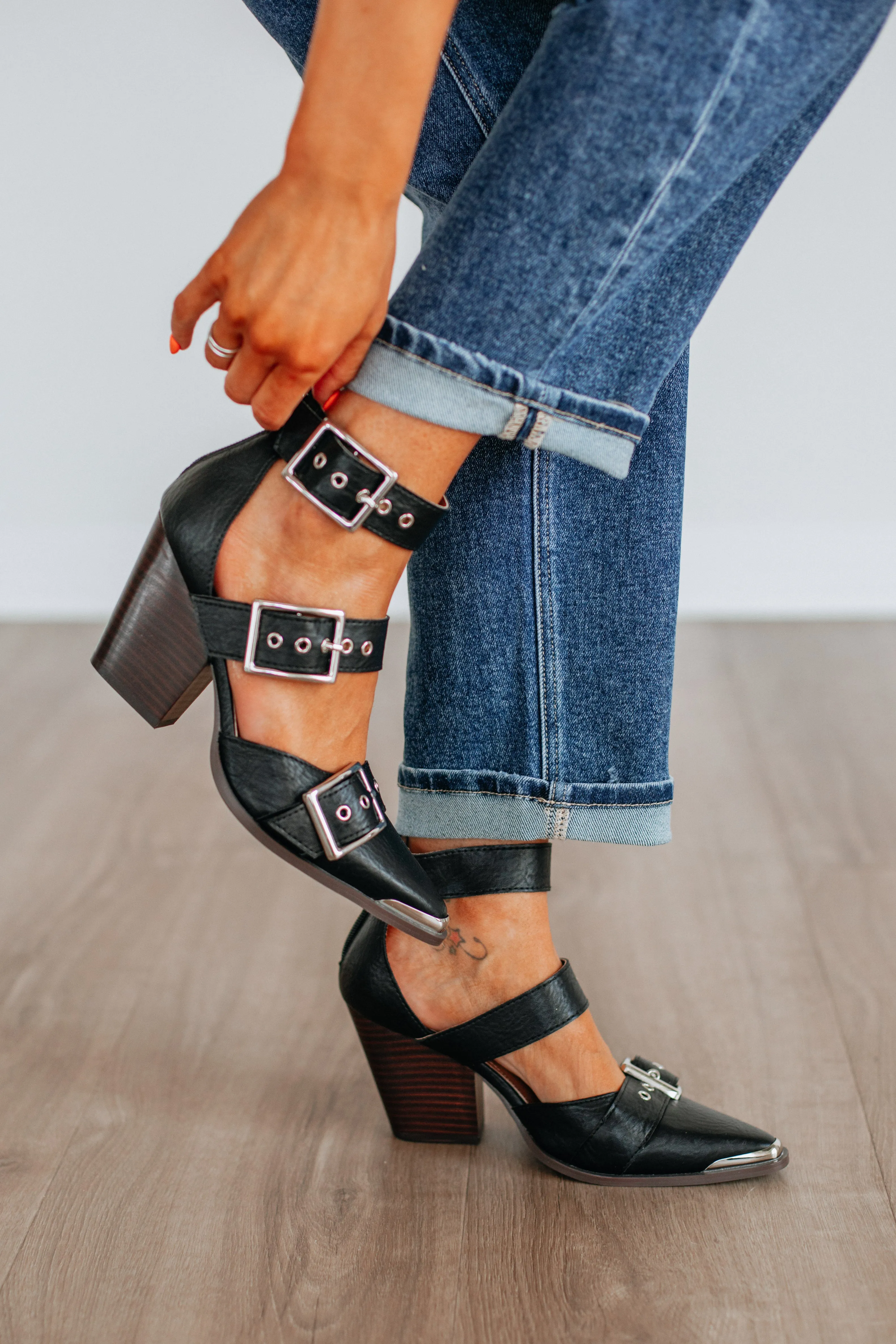 Proving My Point Heels - Black sold by Wild Oak Boutique