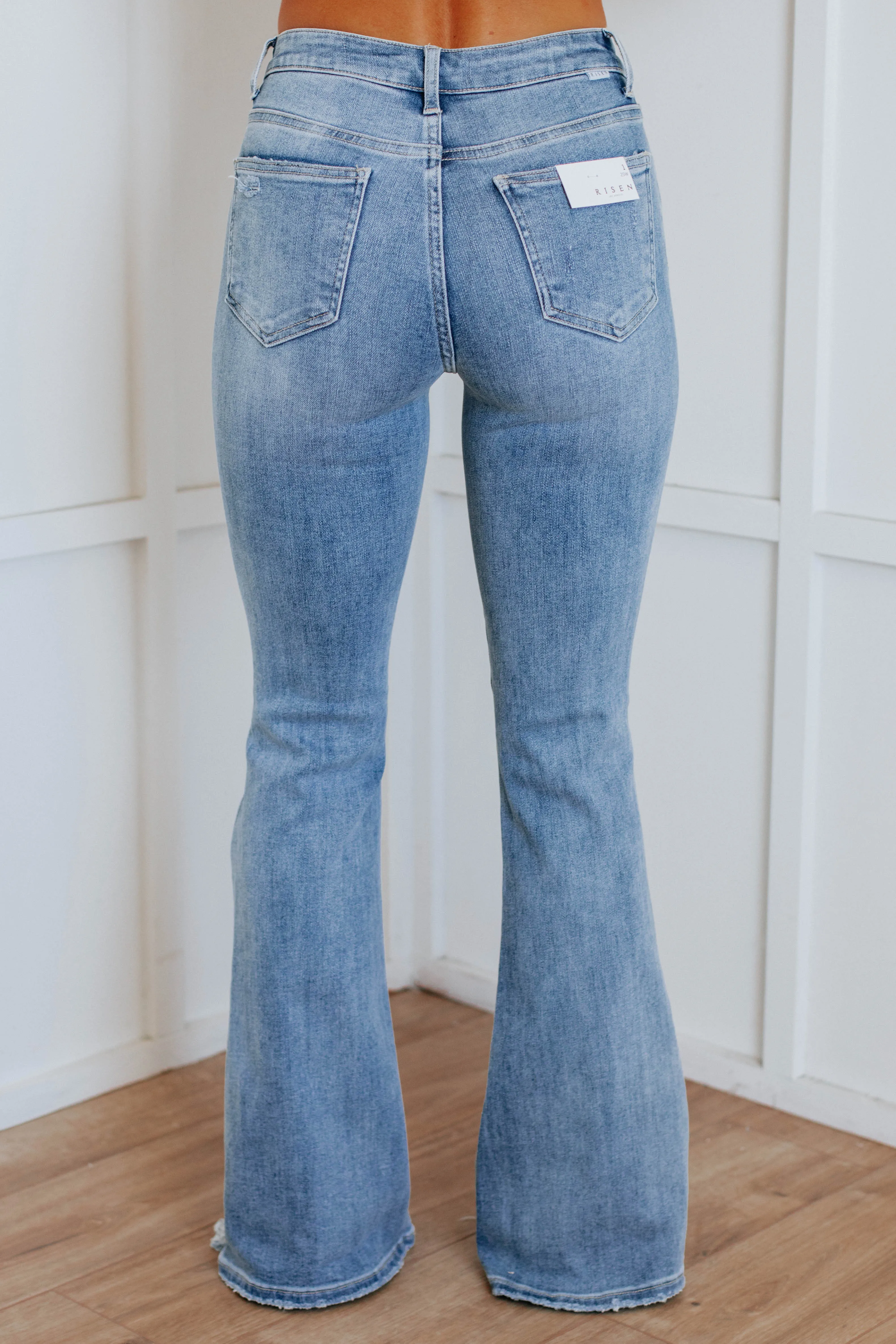 Samiya Risen Jeans - Light Wash sold by Wild Oak Boutique product image thumbnail 4