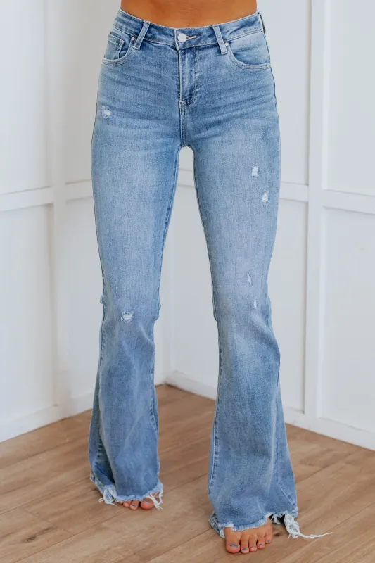 Samiya Risen Jeans - Light Wash sold by Wild Oak Boutique