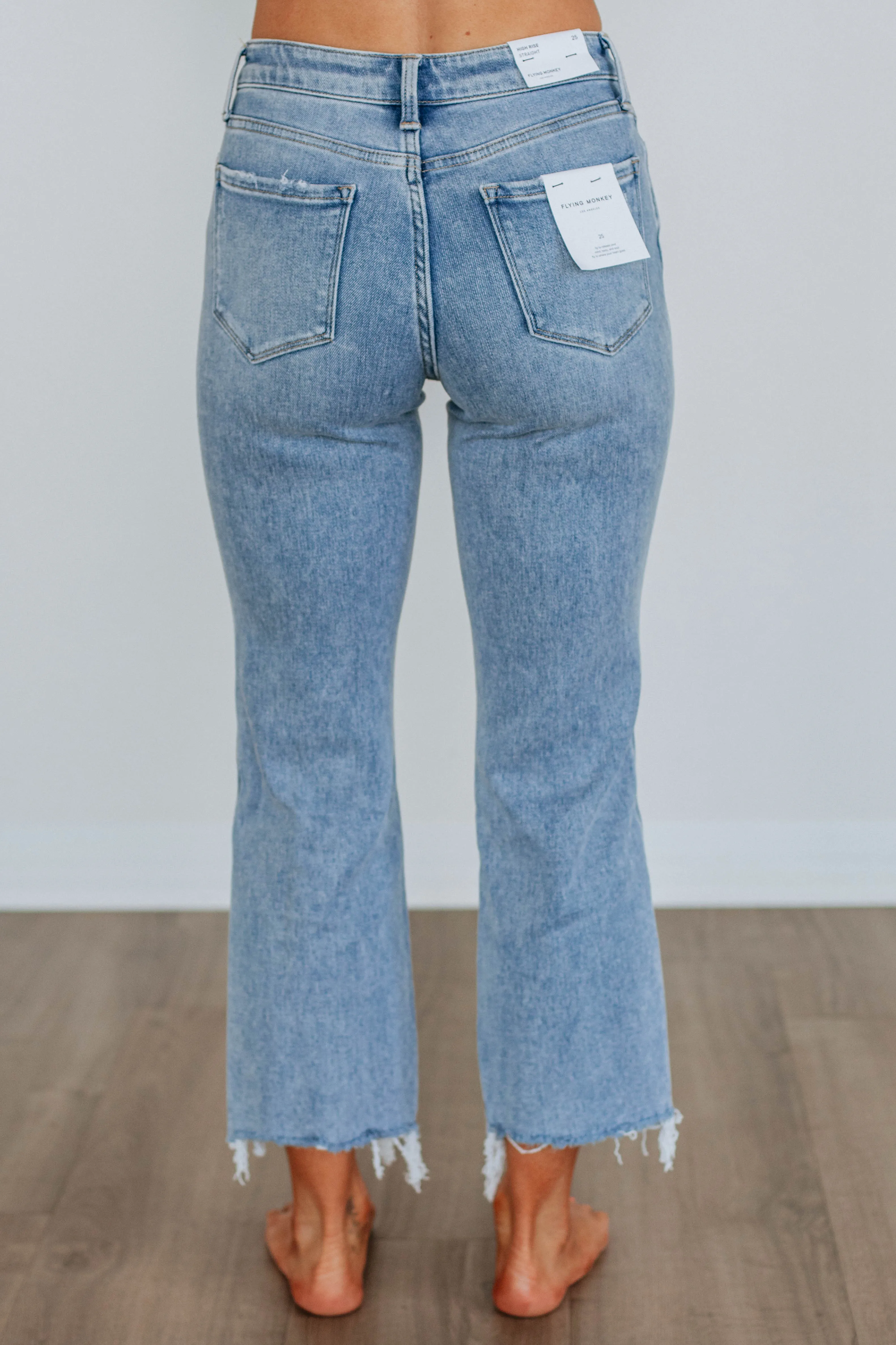 Ariana Flying Monkey Jeans sold by Wild Oak Boutique product image thumbnail 4