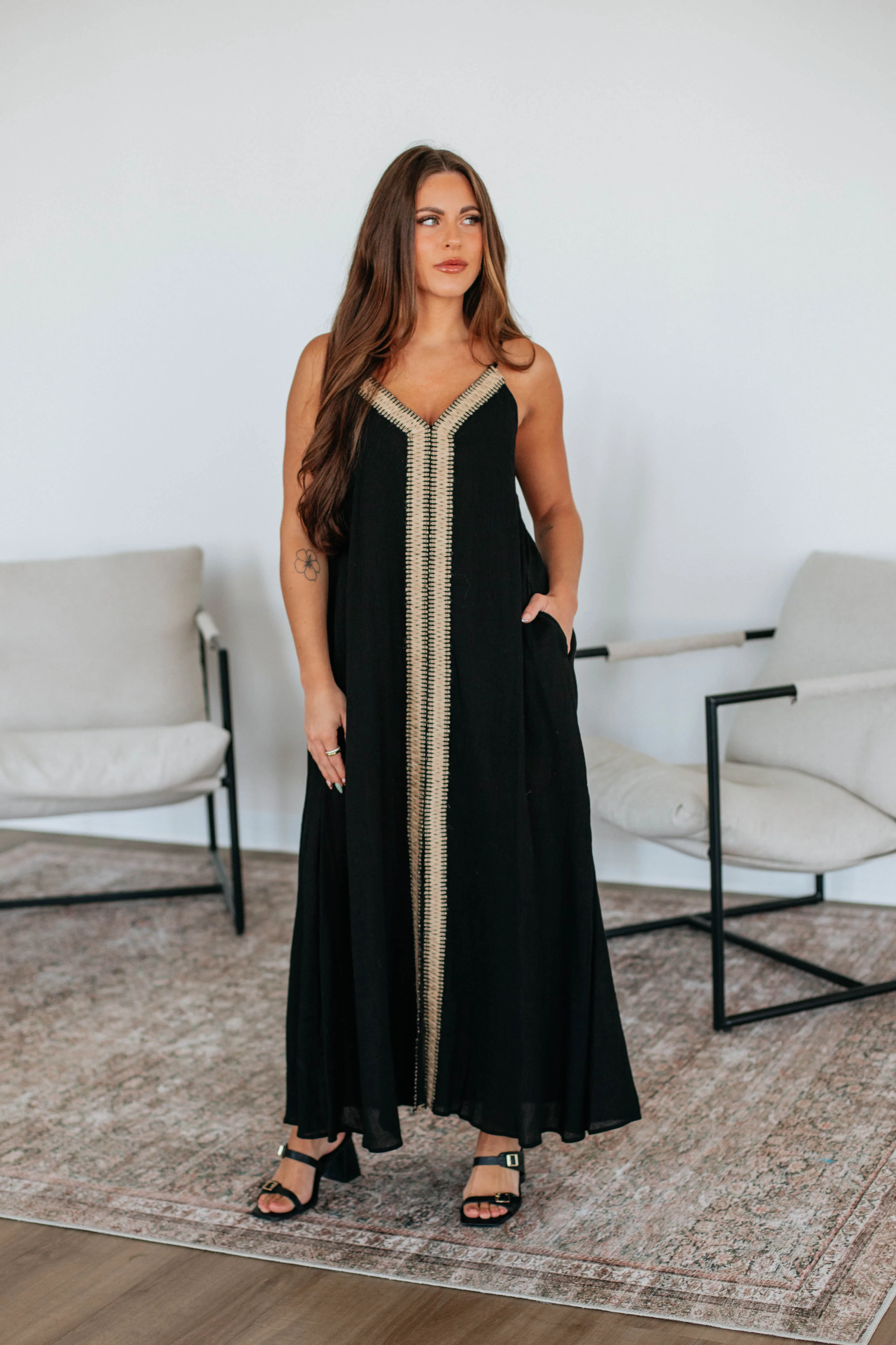 Anahi Maxi Dress sold by Wild Oak Boutique product image thumbnail 5