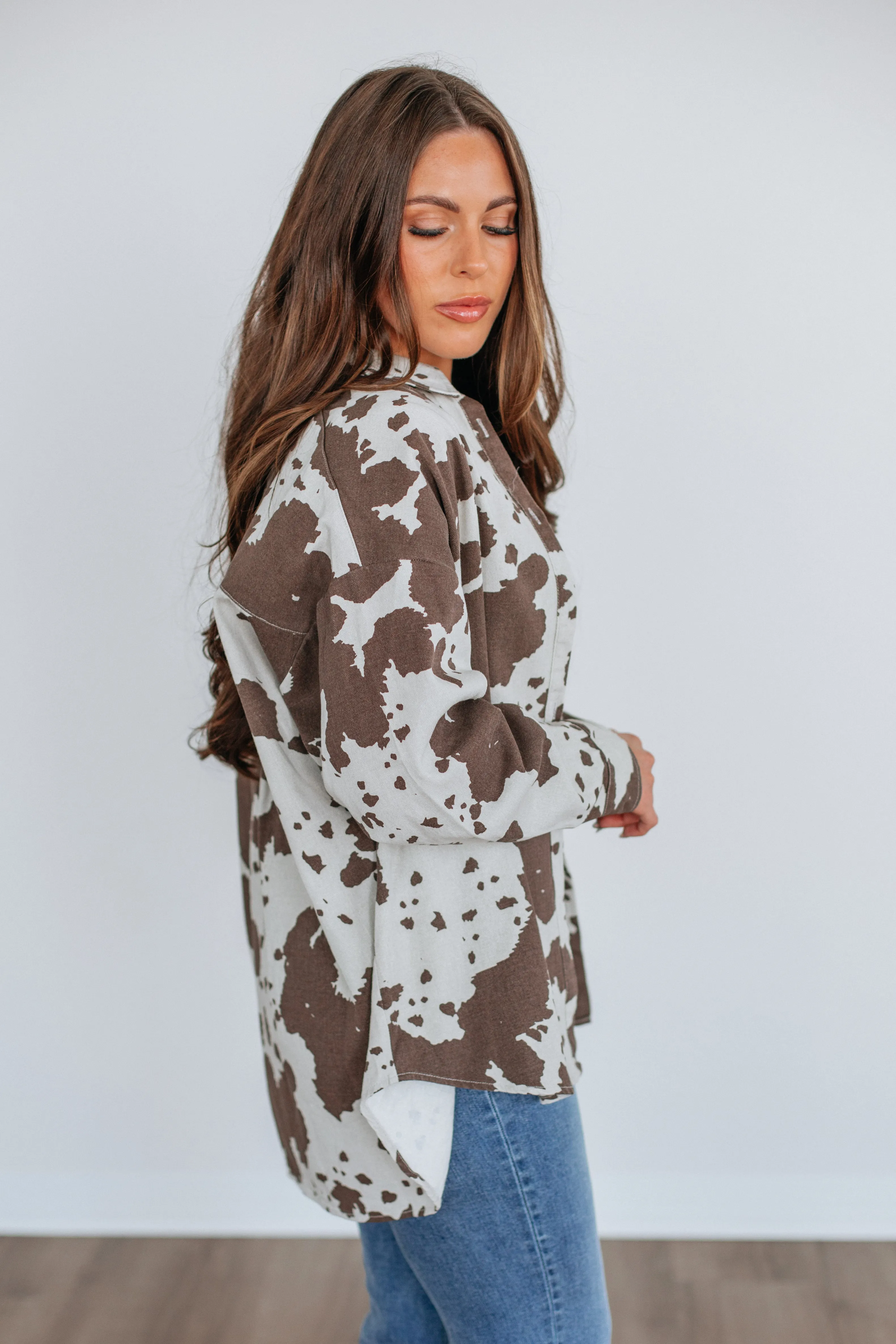Langston Oversized Shacket sold by Wild Oak Boutique product image thumbnail 2